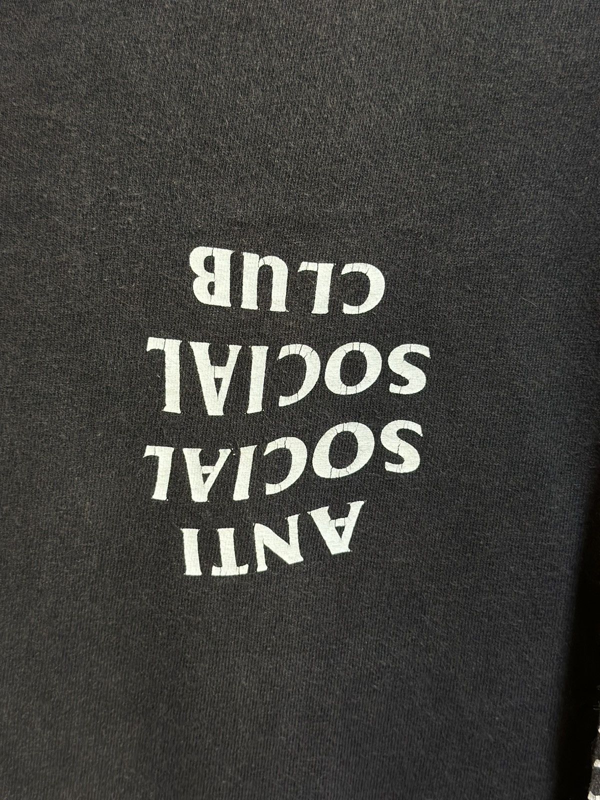 Anti Social Social Club Vintage Anti Social Social Club Long Sleeve Faded Tee Size US L / EU 52-54 / 3 - 3 Thumbnail