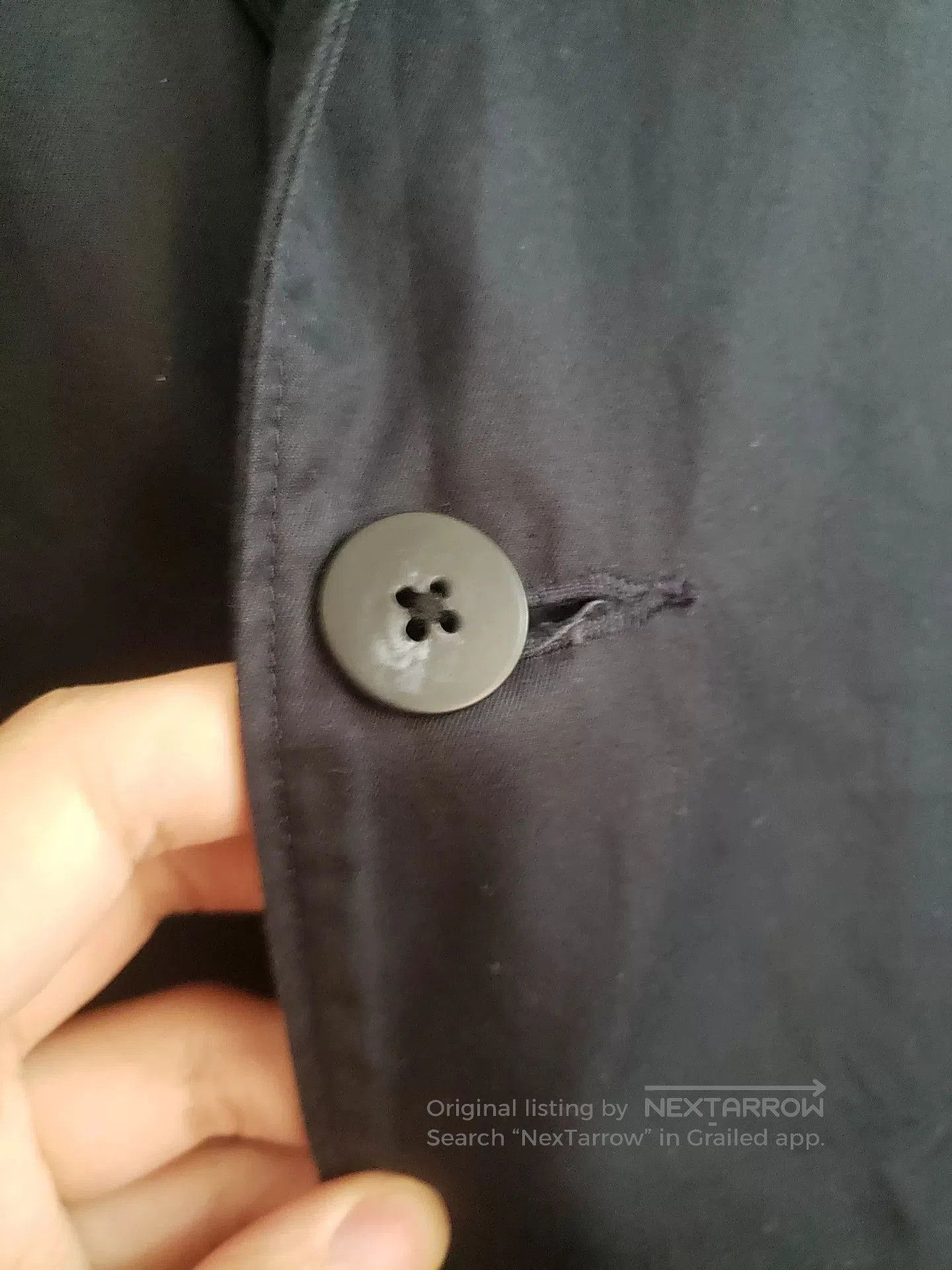 Porter Classic Porter Classic Gabardine Wide Jacket Navy. Size US XL / EU 56 / 4 - 3 Thumbnail