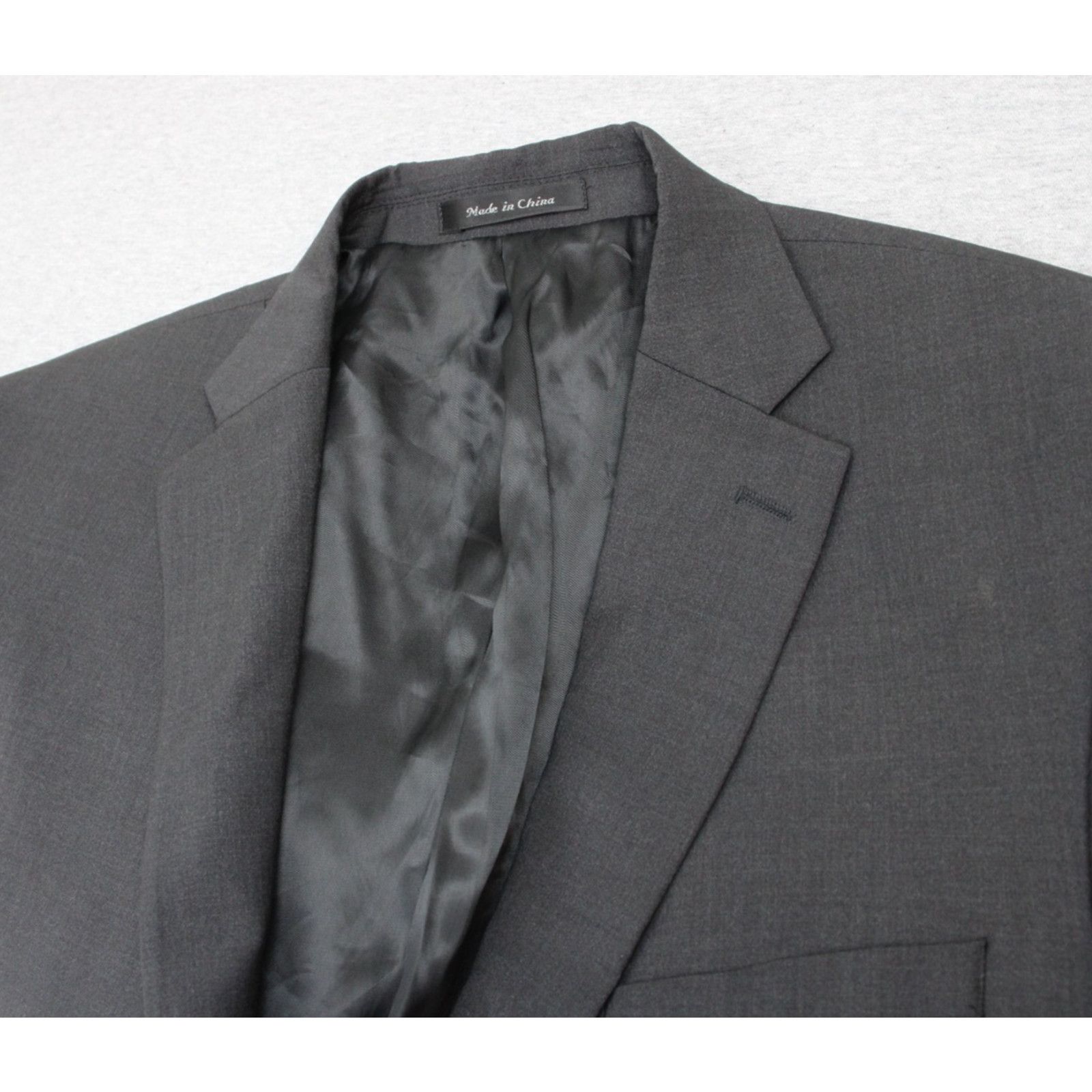 Calvin Klein Calvin Klein Blazer Mens Size 46R Gray Stretch Size 46R - 1 Thumbnail