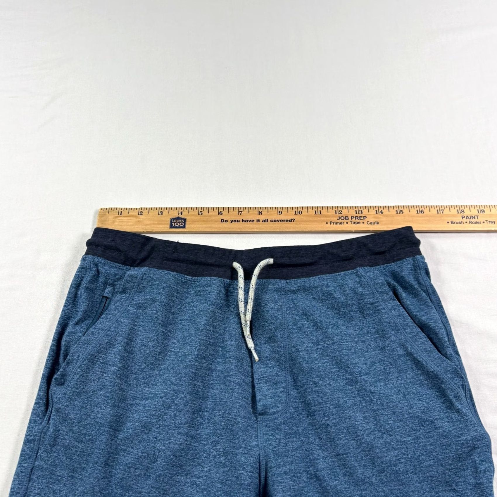 Marine Layer Marine Layer Pants Mens M Blue Weekend Sport Stretch Sweat Casual Regular Mens Size US 31 - 6 Thumbnail