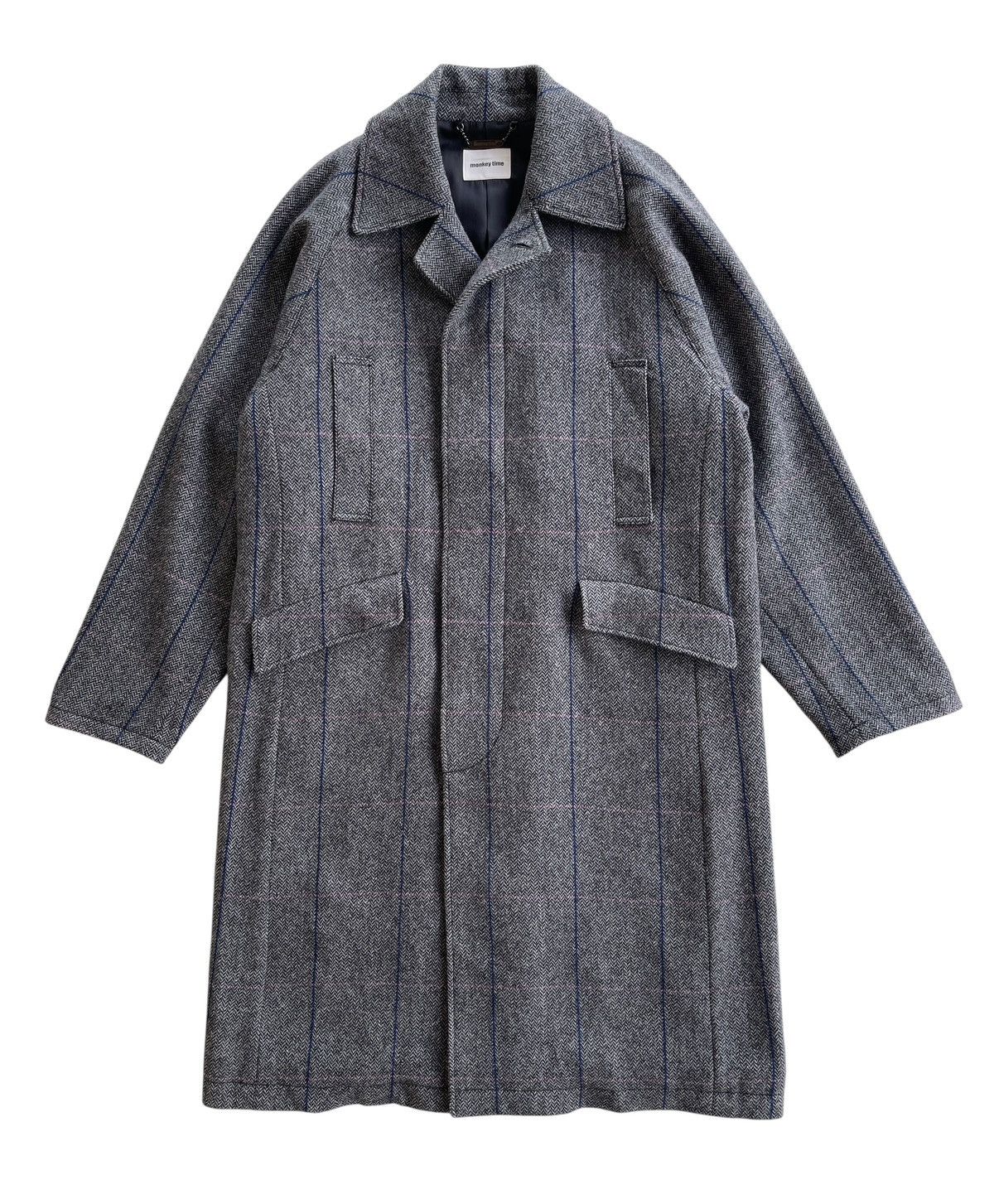 monkey time Sten Collar Bal Tweed Coat Size US M / EU 48-50 / 2 - 3 Thumbnail