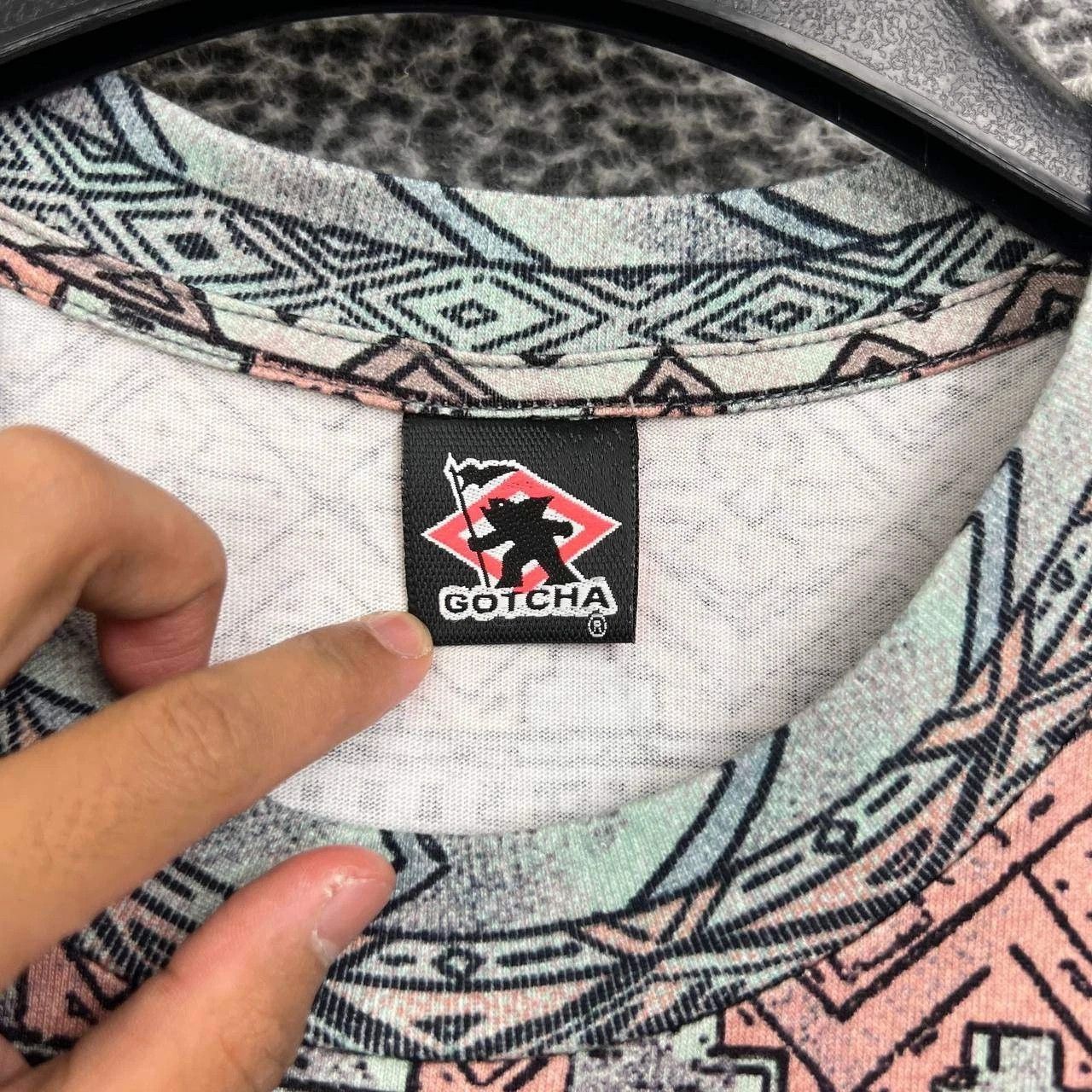 Gotcha Gotcha Surf and Skate Shirt Men Aztec Crew Neck XL Size US XL / EU 56 / 4 - 7 Thumbnail