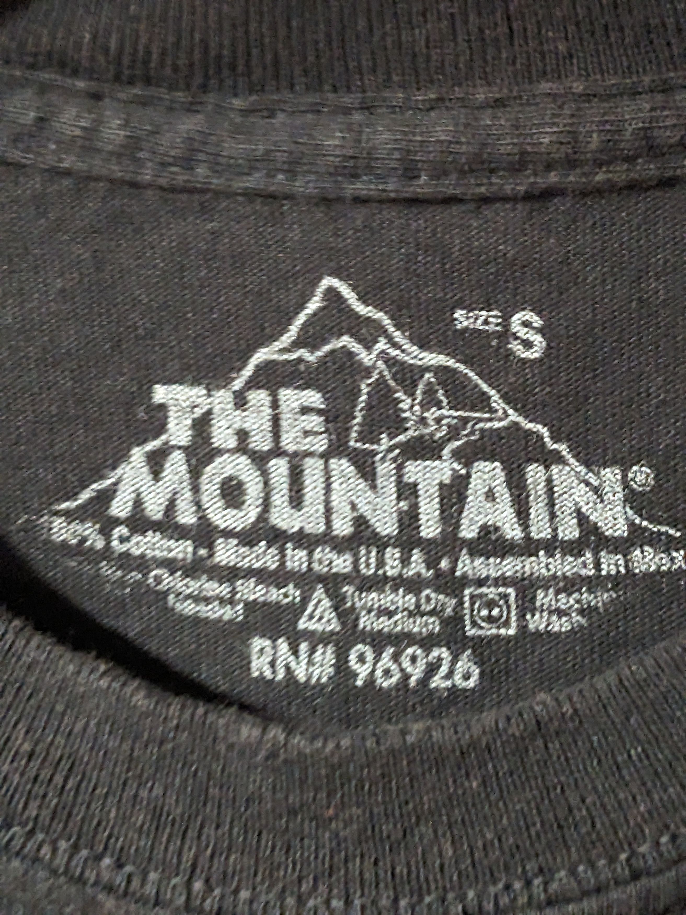 The Mountain × Vintage Vintage 2007 The Mountain Panda Cub Black Small T-Shirt Size US S / EU 44-46 / 1 - 4 Thumbnail