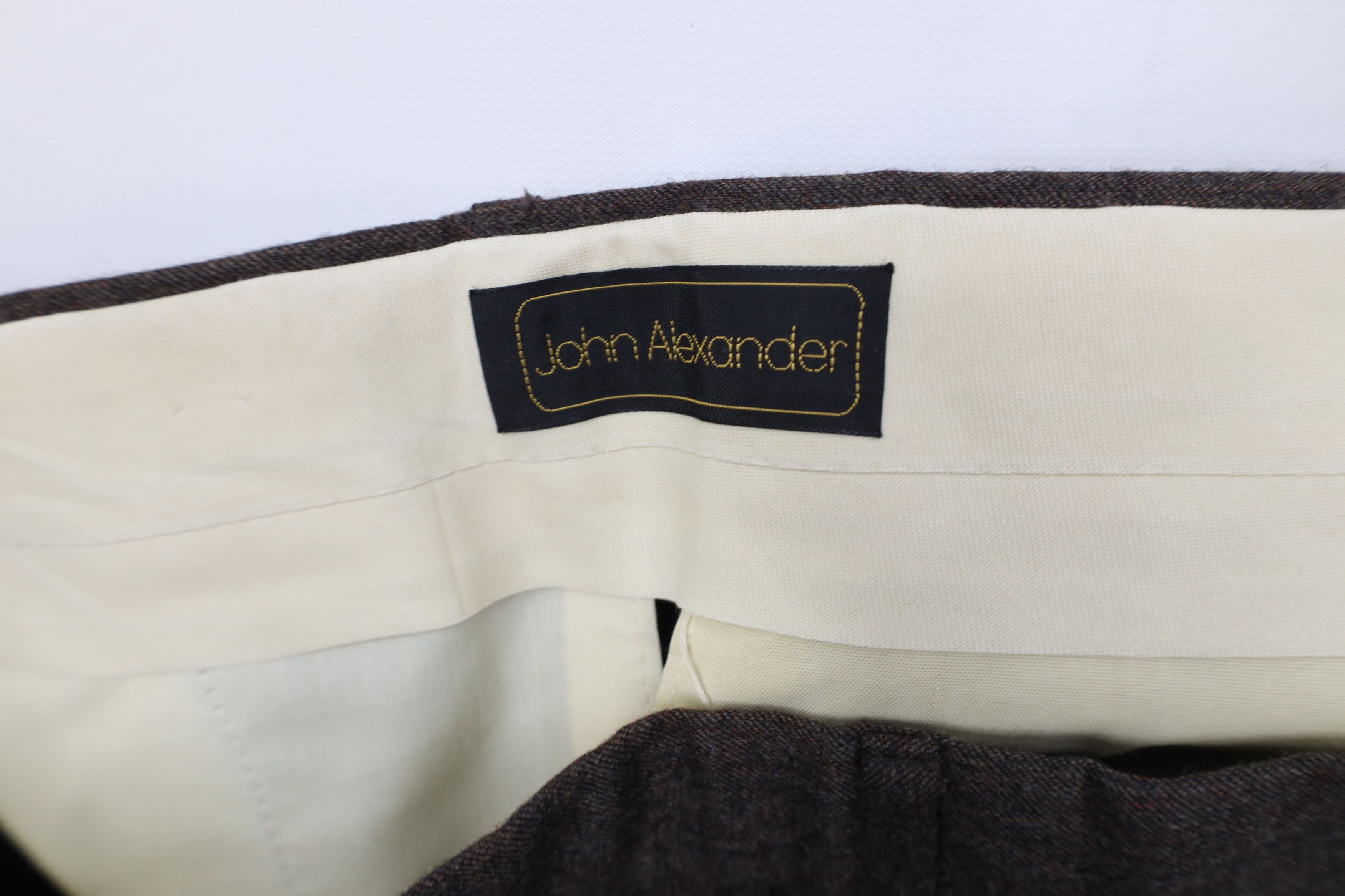 Vintage Vintage 70s Streetwear Flannel Knit Wide Leg Chino Pants USA Size US 38 / EU 54 - 7 Thumbnail