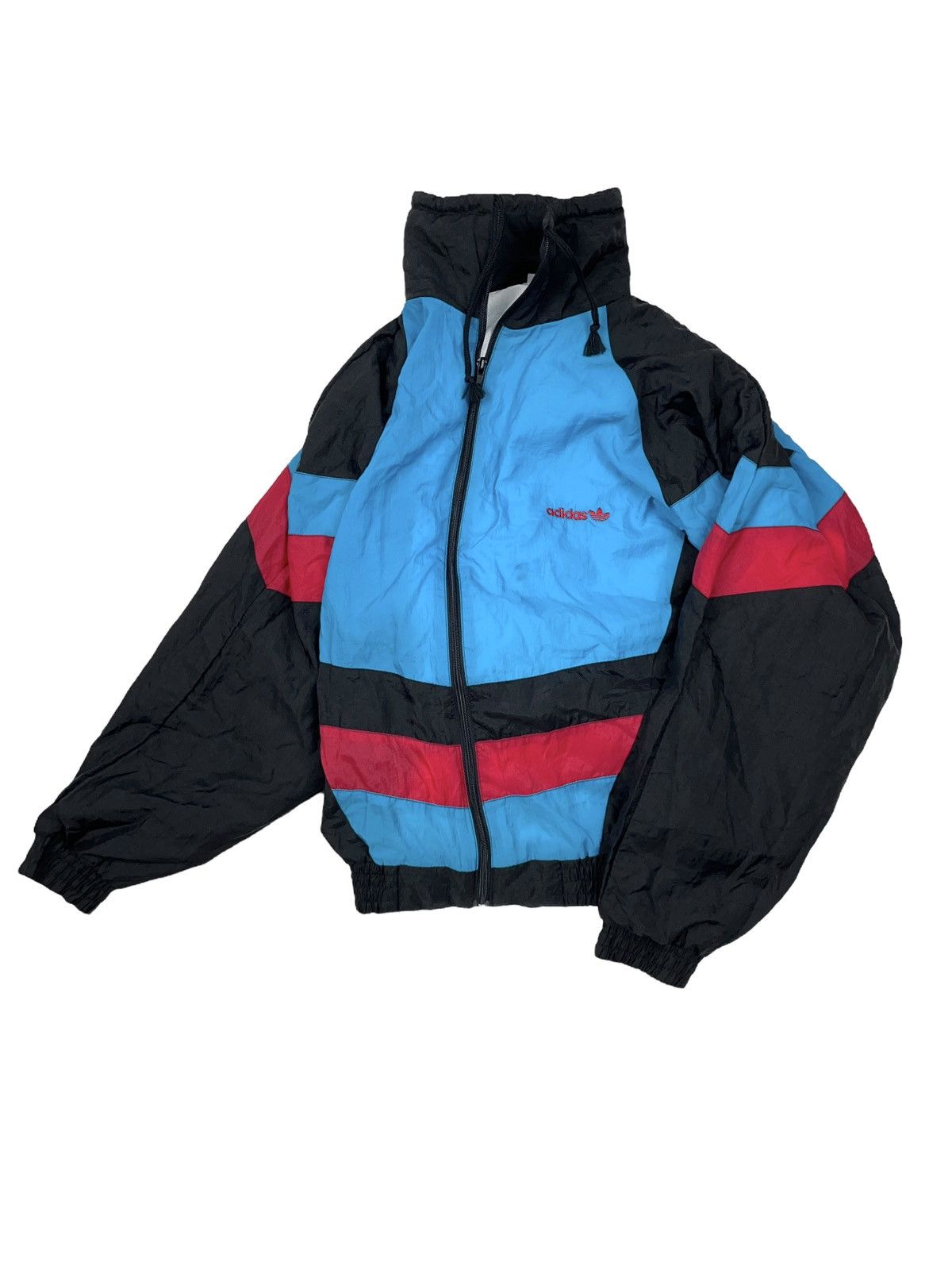 Adidas × Vintage Vintage 80s Adidas Made in West Germany Windbreaker Jacket Size US S / EU 44-46 / 1 - 1 Thumbnail