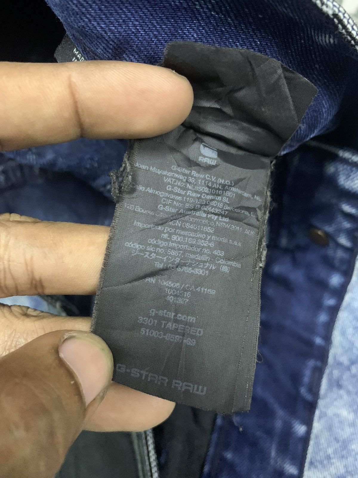 G-Star 🔥RARE🔥G STAR RAW RARE DESIGN LIKE A 90s STYLE Size US 34 / EU 50 - 11 Thumbnail