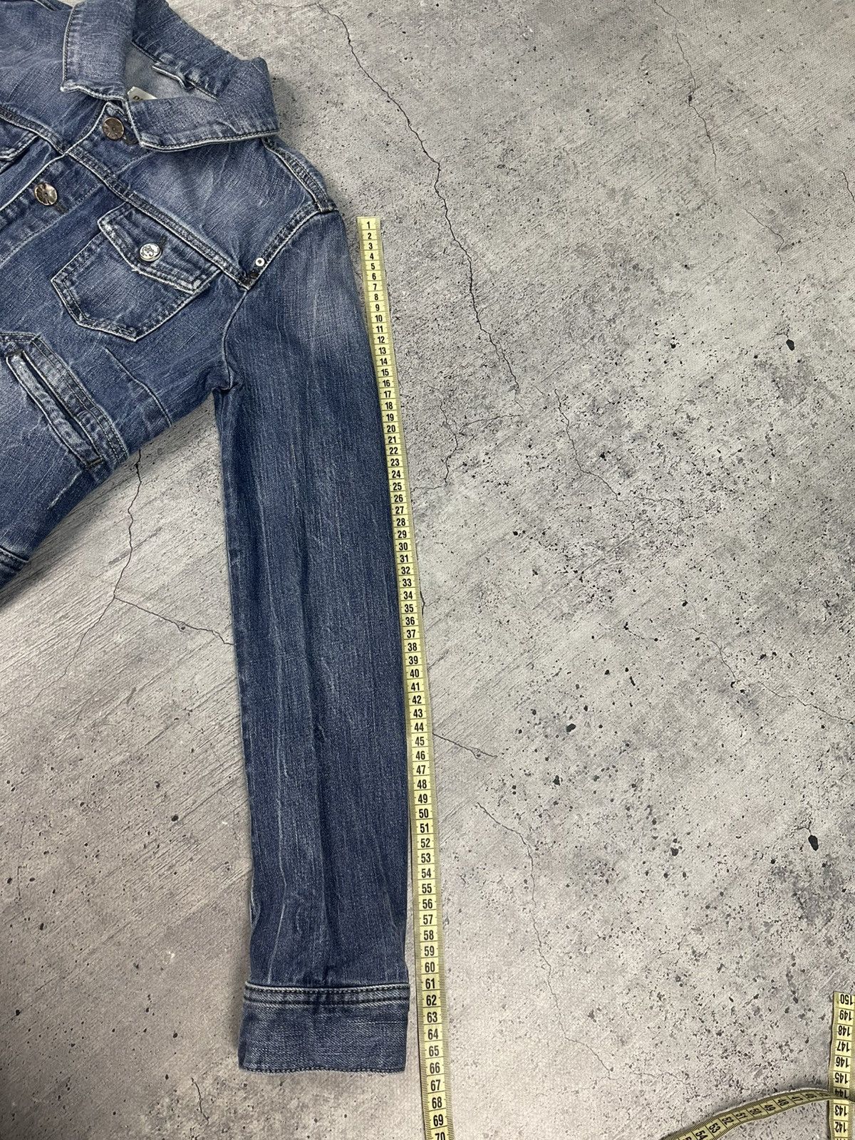 Diesel Diesel Vintage Y2K Washed Blue Denim Jeans Jacket Size M / US 6-8 / IT 42-44 - 10 Thumbnail