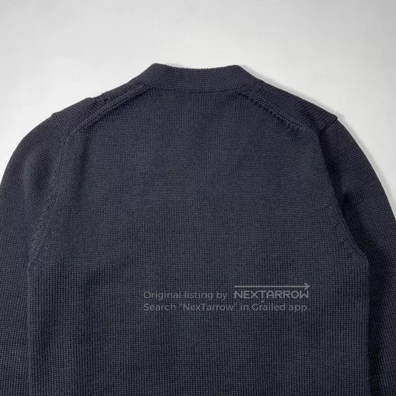 Comme des Garcons Comme des Garcons Distressed Wool Cardigan Size US S / EU 44-46 / 1 - 6 Thumbnail