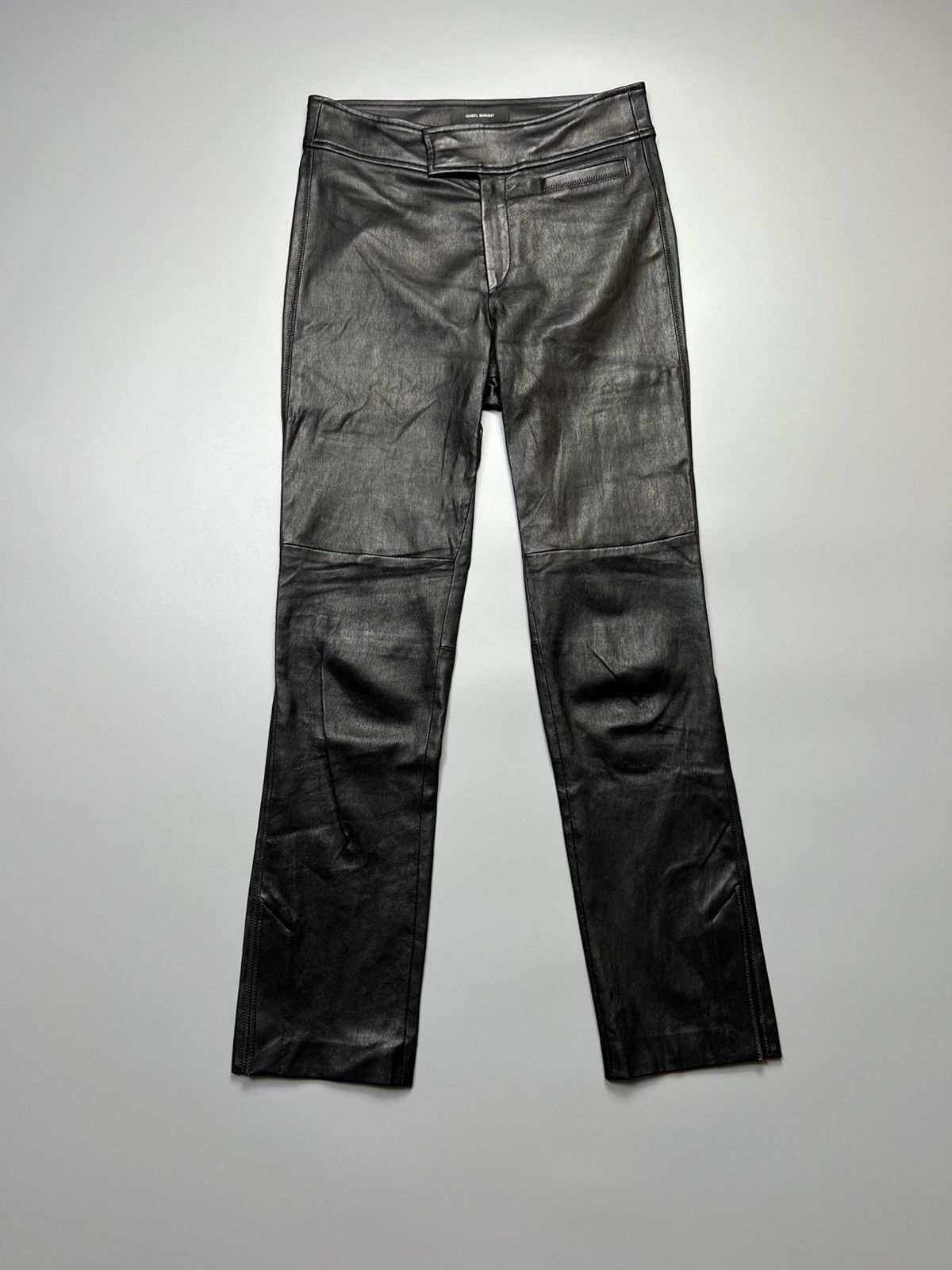Isabel Marant - Slit Ankle Leather - Pants