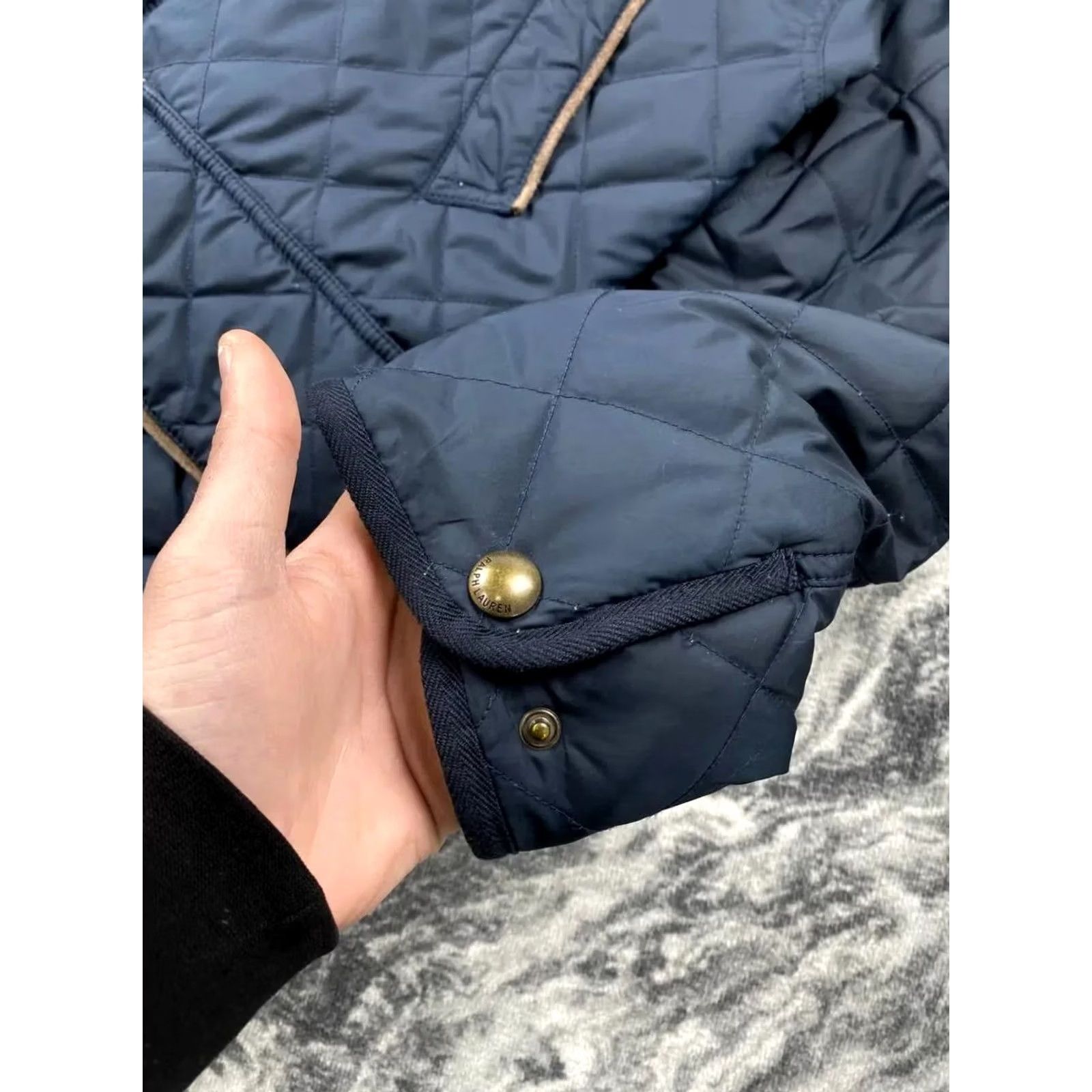 Polo Ralph Lauren Polo Ralph Lauren Navy Blue Quilted Jacket Men Size M Size US M / EU 48-50 / 2 - 3 Thumbnail