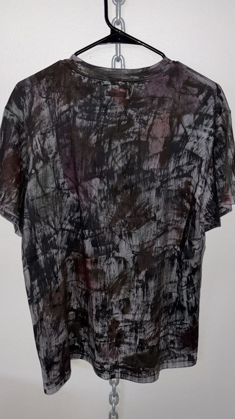 Other Trippie Gluck N ART Black W Red Painted Tee Size US M / EU 48-50 / 2 - 2 Thumbnail