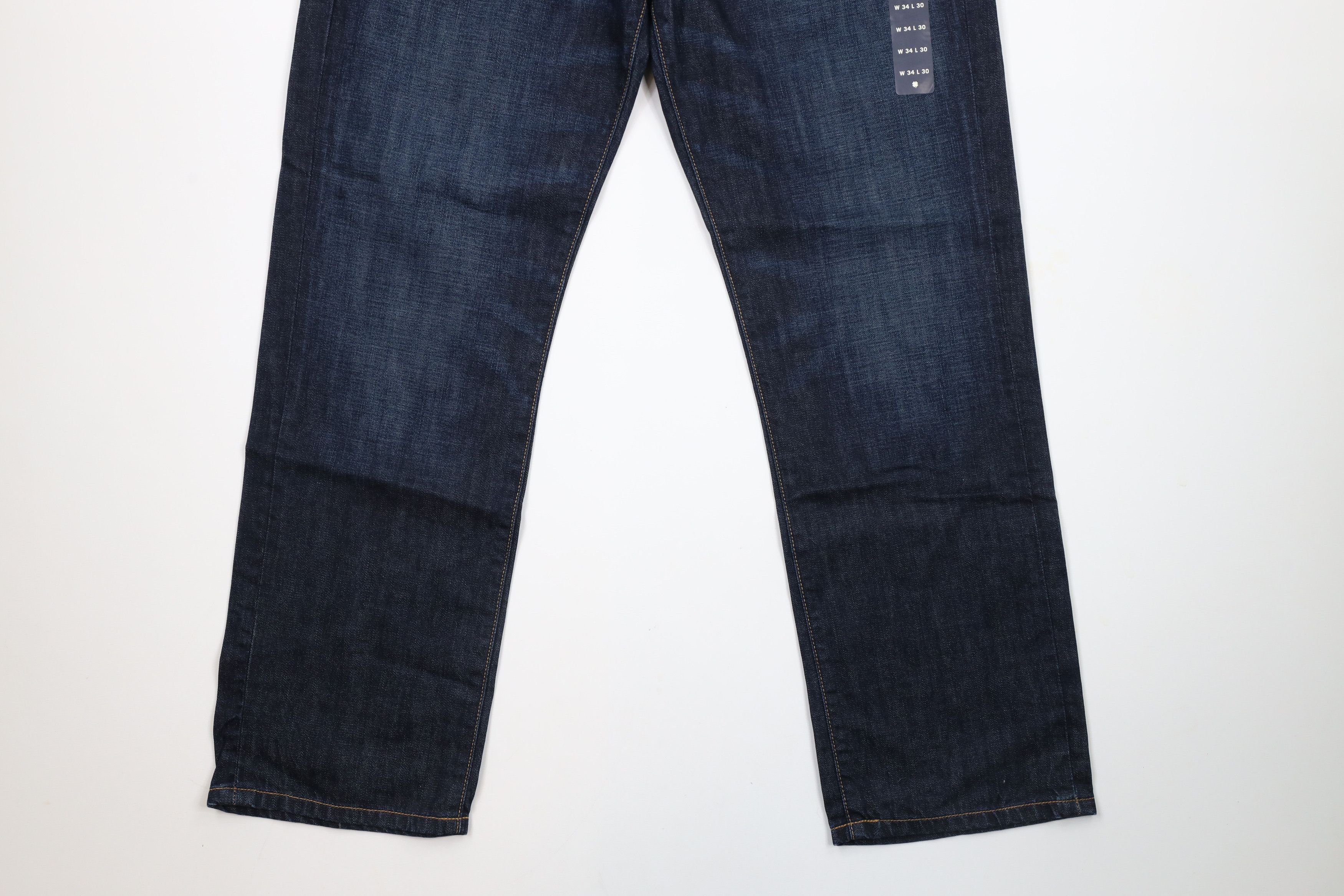 Lucky Brand × Vintage New Lucky Brand Original Straight Leg Denim Jeans Pants Blue Size US 34 / EU 50 - 4 Thumbnail