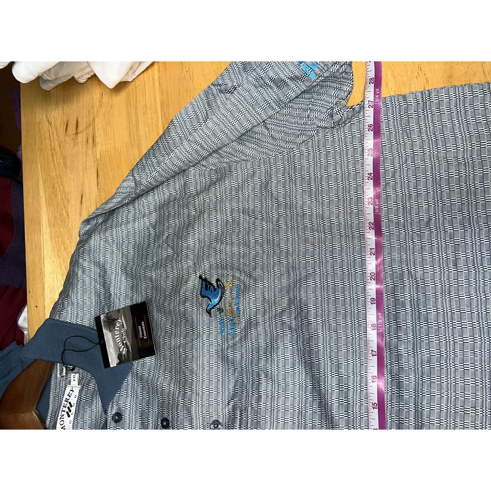 Vintage Vintage Sony Open Polo Shirt Monterey Club Hawaii Bird NWT Size US XXL / EU 58 / 5 - 10 Thumbnail
