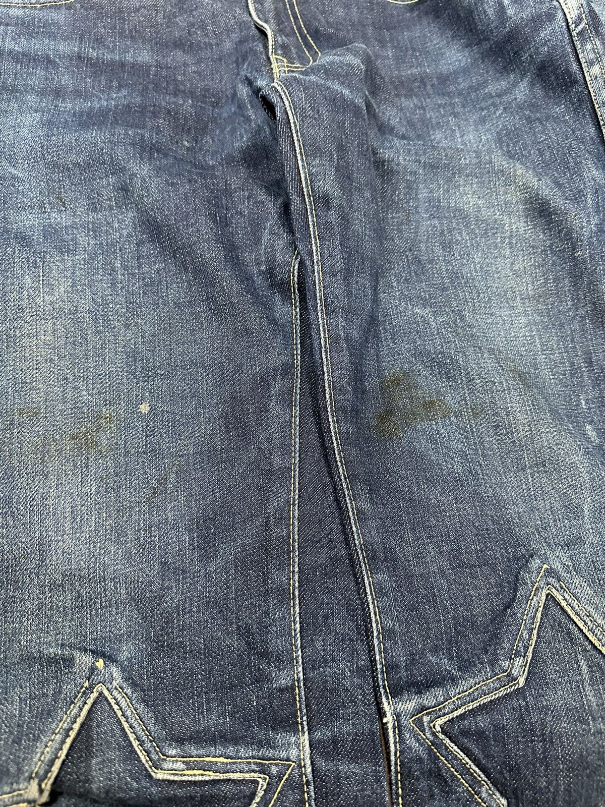 Jun Takahashi × Undercover A/W2000-2001 UNDER COVER “MELTING POT” Star Denim Size US 30 / EU 46 - 11 Thumbnail