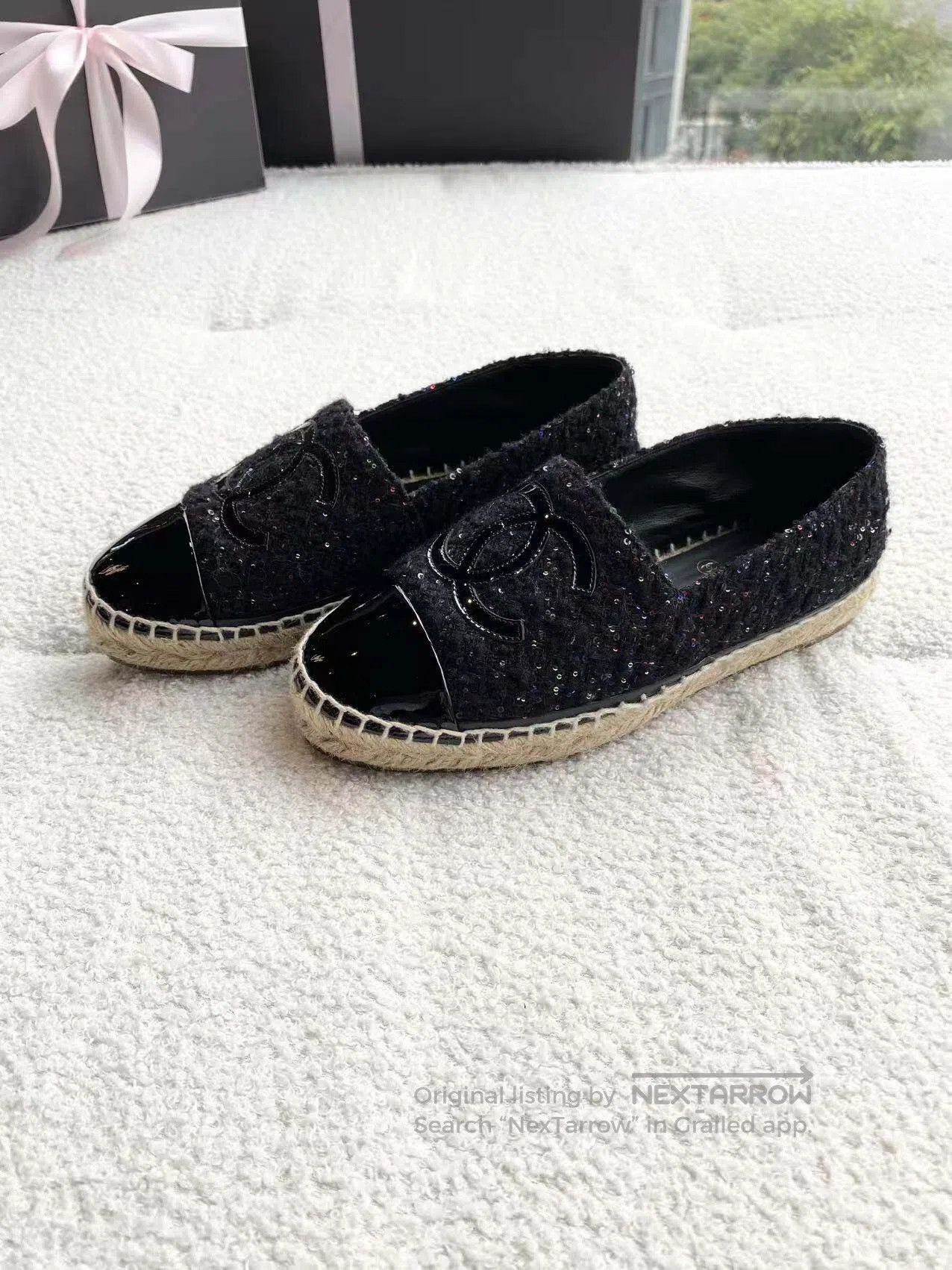 Chanel Chanel Knitted fisherman's shoes| Size US 5.5 / IT 35.5 - 1 Thumbnail