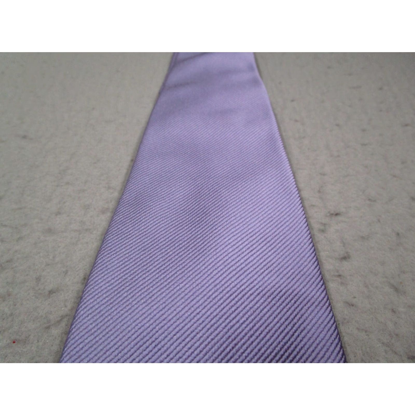 David Donahue David Donahue Silk Tie One Size Purple Striped Handmade Designer Made in Italy Mens Size ONE SIZE - 2 Thumbnail