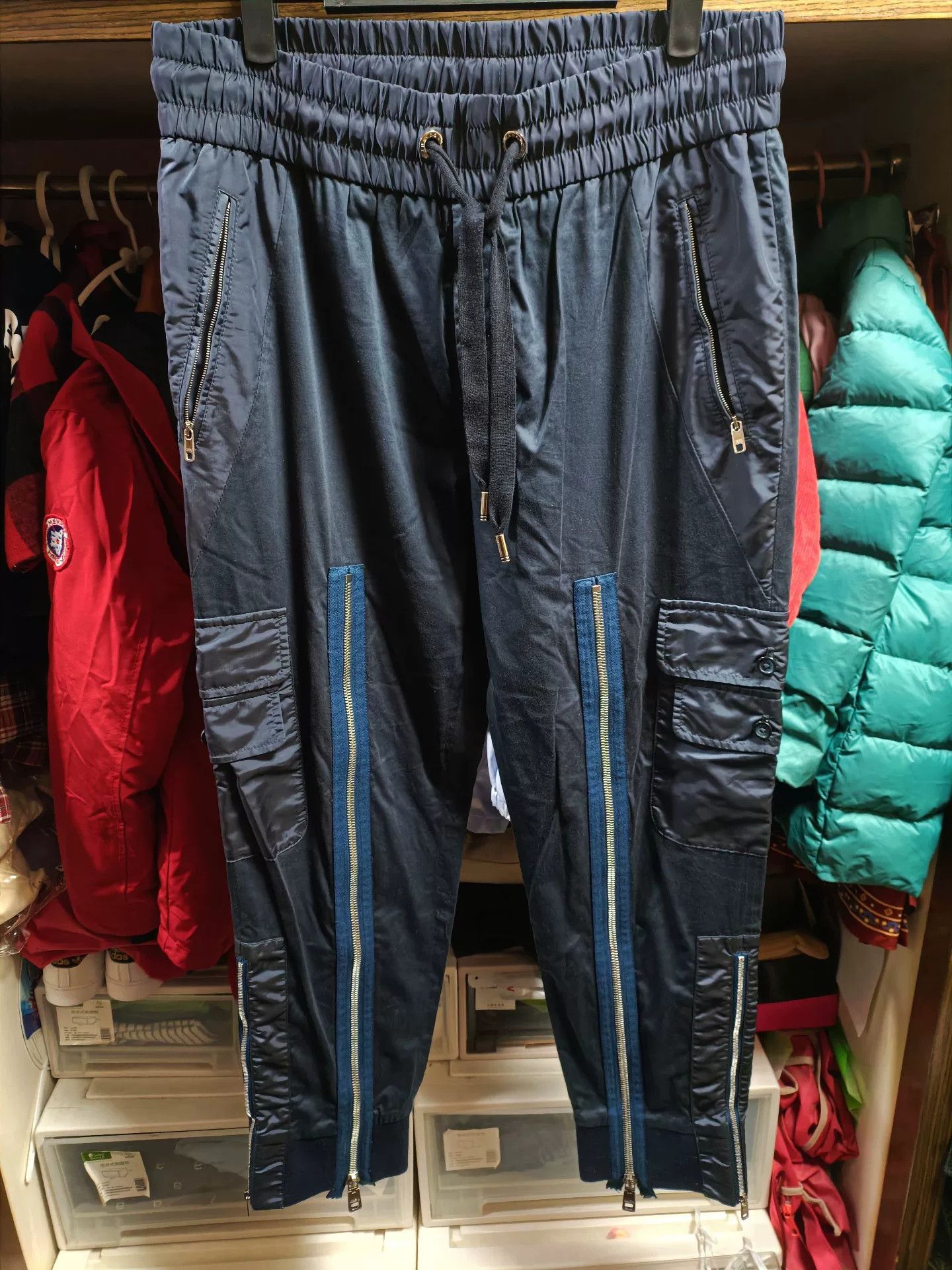 Dolce & Gabbana 2000's Full Zip Multi-Cargo Mod Pants | Grailed