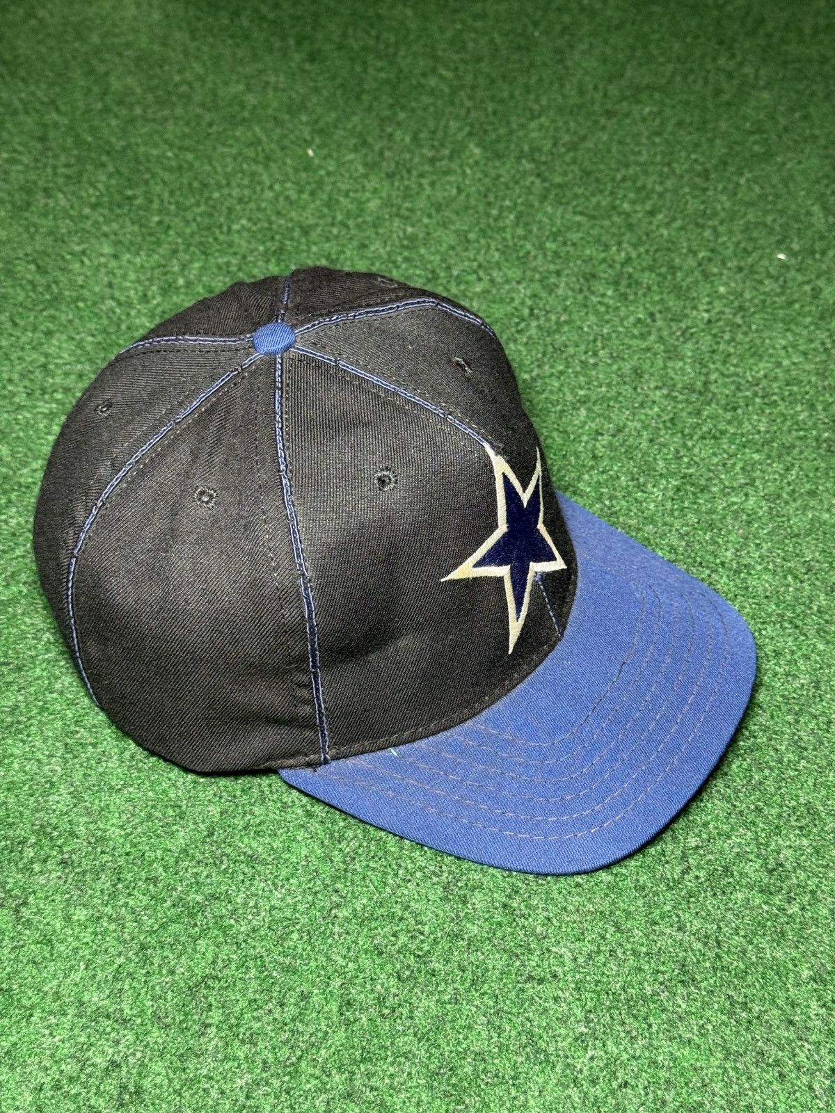NFL Vintage 80s 90s Dallas Cowboys Union Made Snapback Cap Hat Size ONE SIZE - 2 Thumbnail