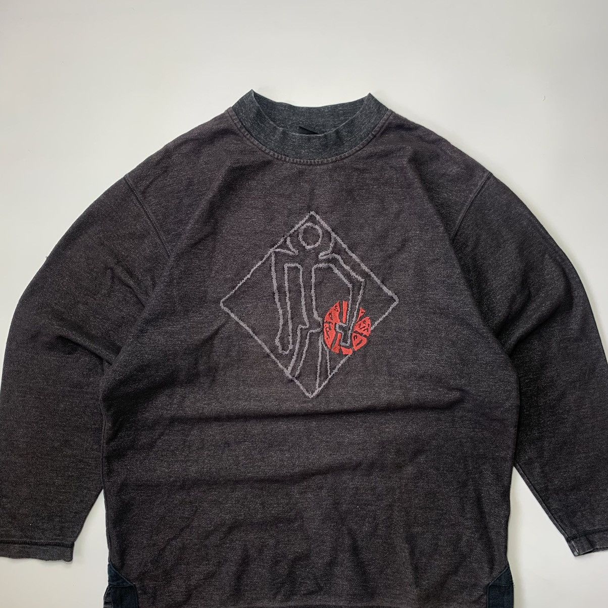 Vintage 90s Adidas Streetball Vintage Rare Sweatshirt Y2K Size US L / EU 52-54 / 3 - 3 Thumbnail