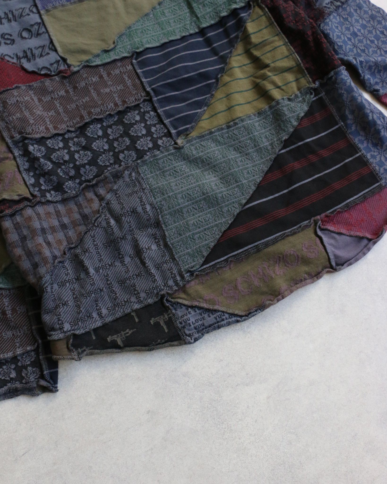 Supreme Supreme Schizo Jacquard Patchwork L/S Sweater Size US L / EU 52-54 / 3 - 6 Thumbnail