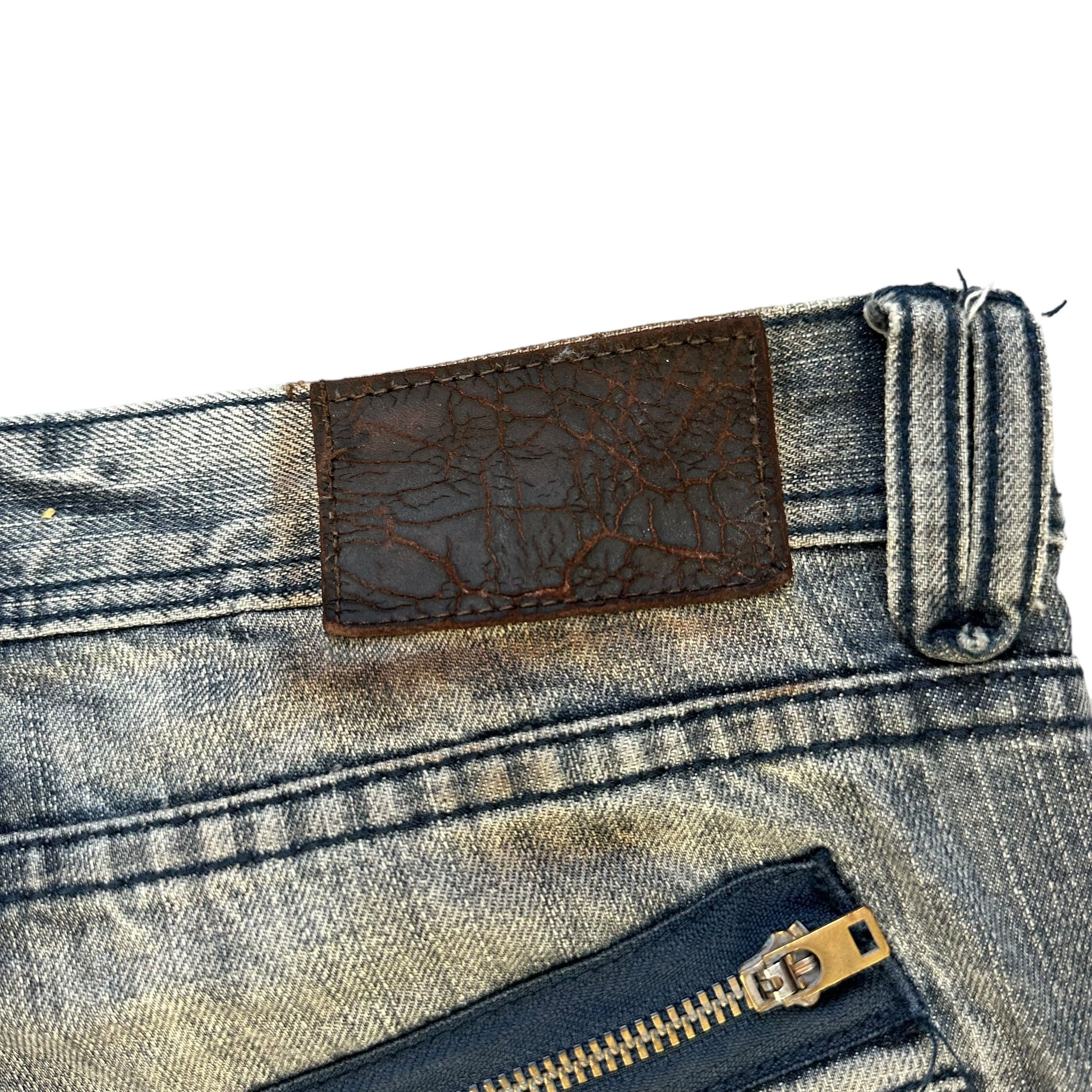 Japanese Brand TORNADO MART Very Nice Design Jeans Denim Pant #A44-1018 Size 33" - 12 Thumbnail