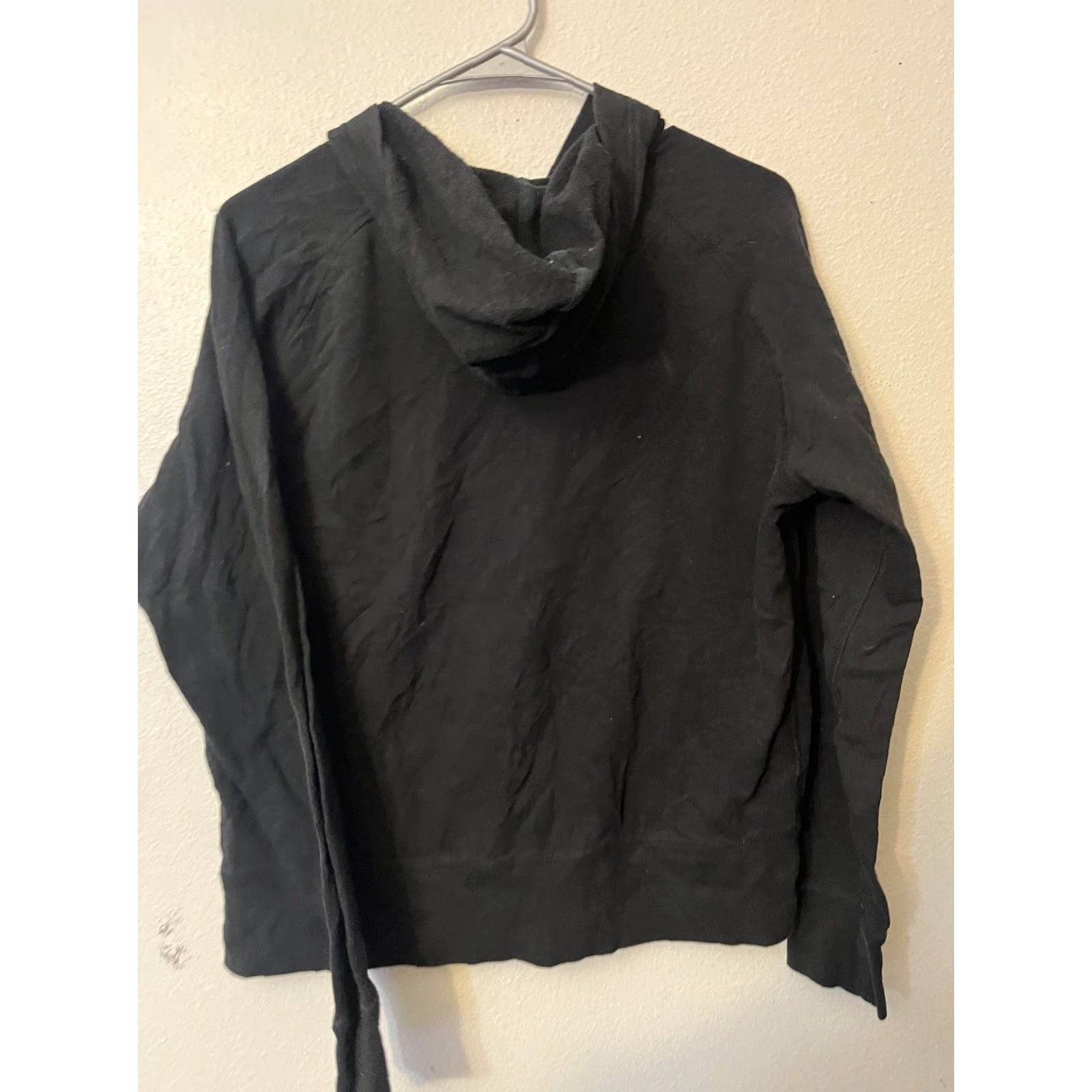 Eddie Bauer Eddie Bauer Camp Fleece Full Zip Hoodie Women's Size Large Black No Drawstring Size L / US 10 / IT 46 - 3 Thumbnail