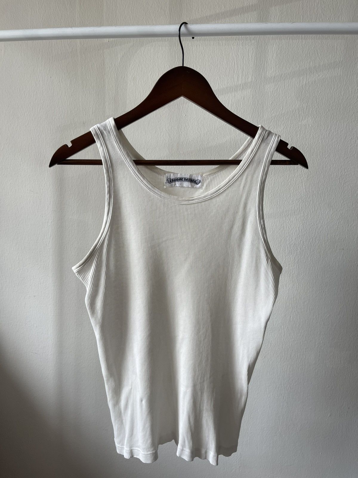 Chrome Hearts Vintage Chrome Hearts Plain Tank Top Size US XS / EU 42 / 0 - 2 Thumbnail
