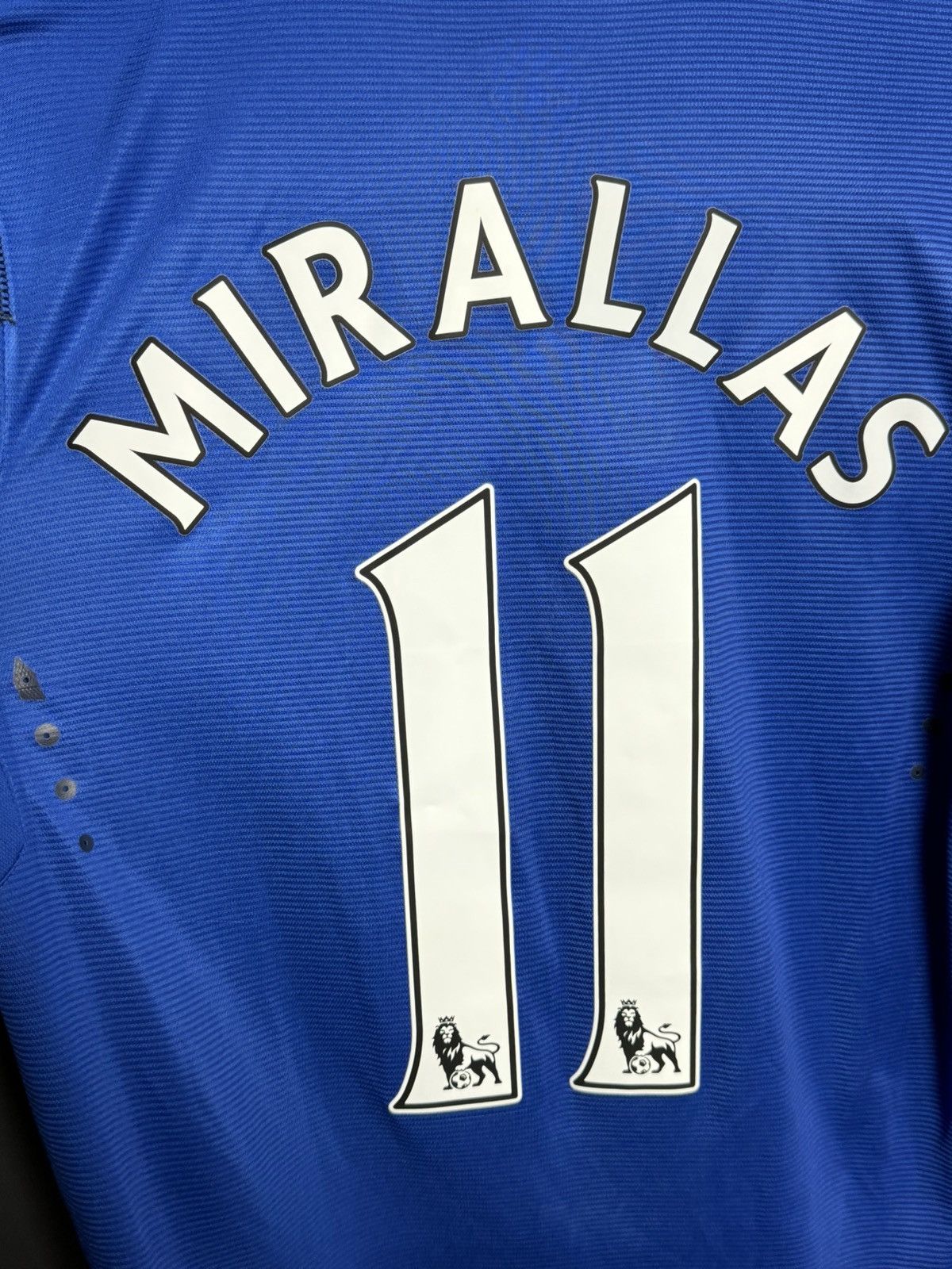 Umbro Everton 14/15 Home Mirallas Football Jersey Size US S / EU 44-46 / 1 - 3 Thumbnail