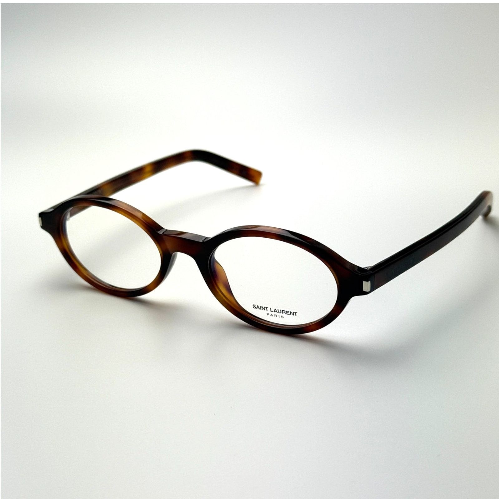 Saint Laurent Paris NEW Saint Laurent SL751 OPT 003 Shiny Havana/Blue LightBlock Size ONE SIZE - 4 Thumbnail
