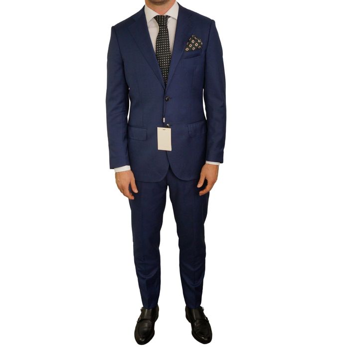 Suitsupply Men Suitsupply Suit Breasted Blue EU48 UK/US38 S735 | Grailed