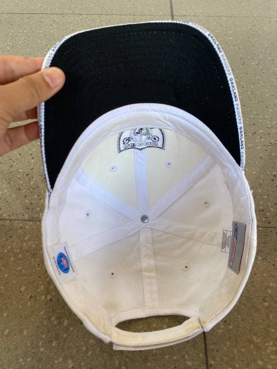Reebok Vintage Oakland Raiders Baseball Cap Dad Hat NFL Size ONE SIZE - 5 Thumbnail