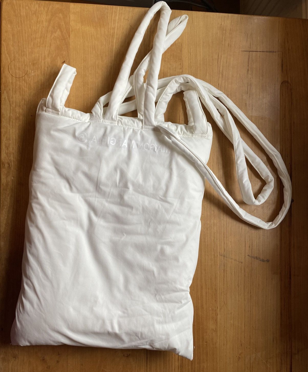 Maison Margiela MM6 Maison Margiela Rare Pillow Padded Tote Bag Size ONE SIZE - 1 Thumbnail