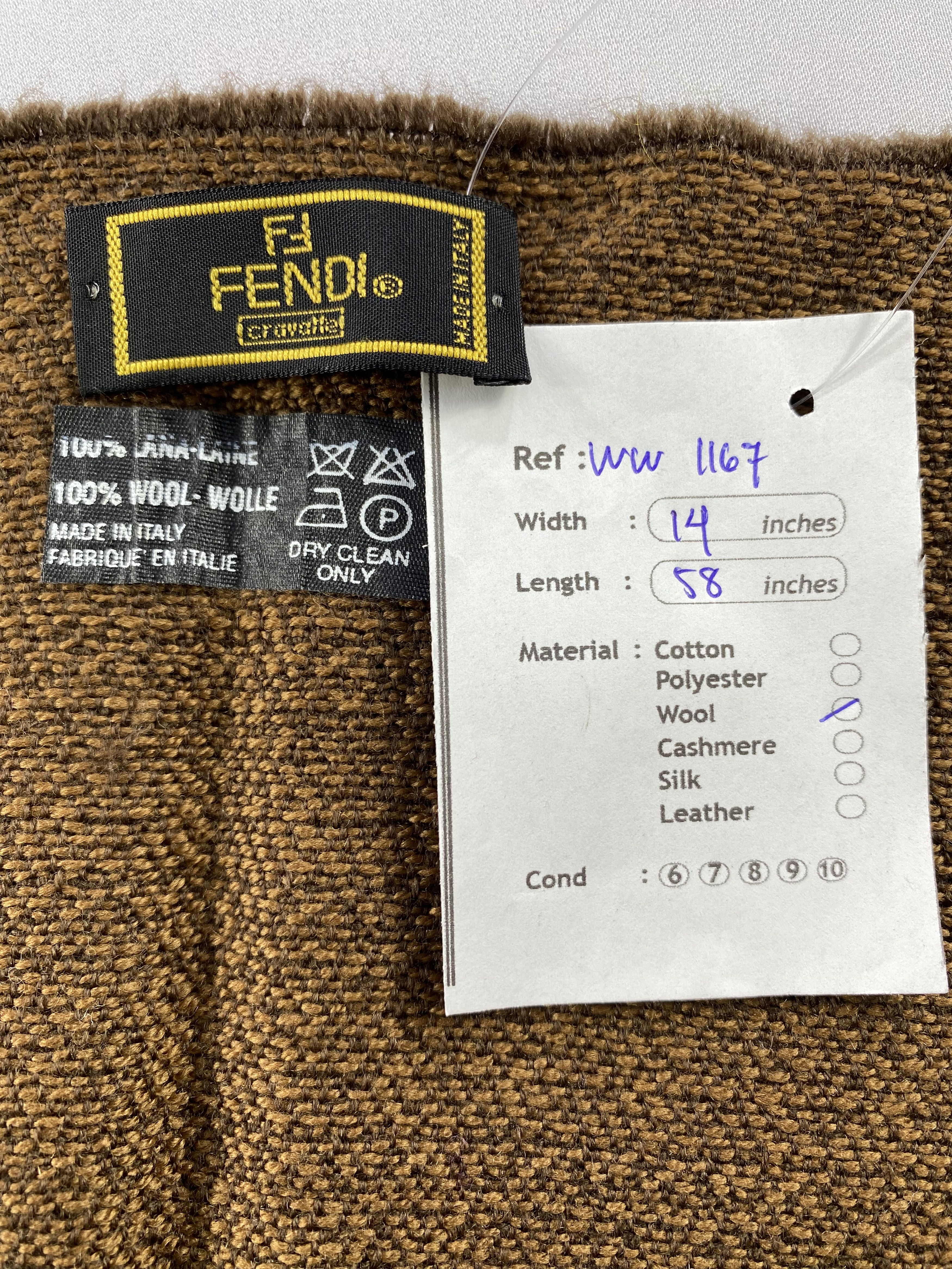 Fendi × Vintage Fendi Scarf / Muffler / Neckwear Size ONE SIZE - 5 Thumbnail