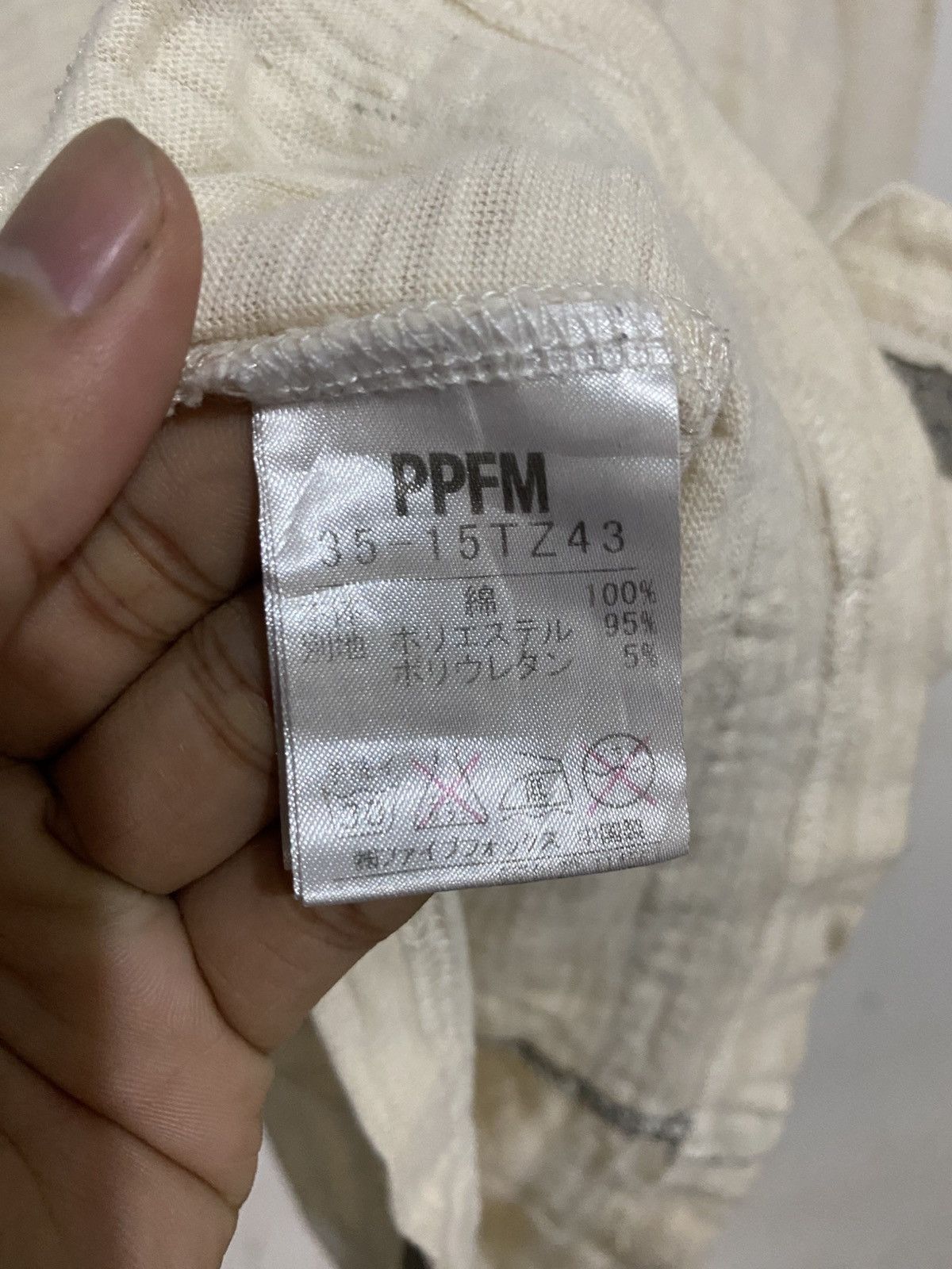 Hysteric Glamour × Japanese Brand × PPFM Japanese PPFM longsleeve Archived Vkei Size US L / EU 52-54 / 3 - 6 Thumbnail