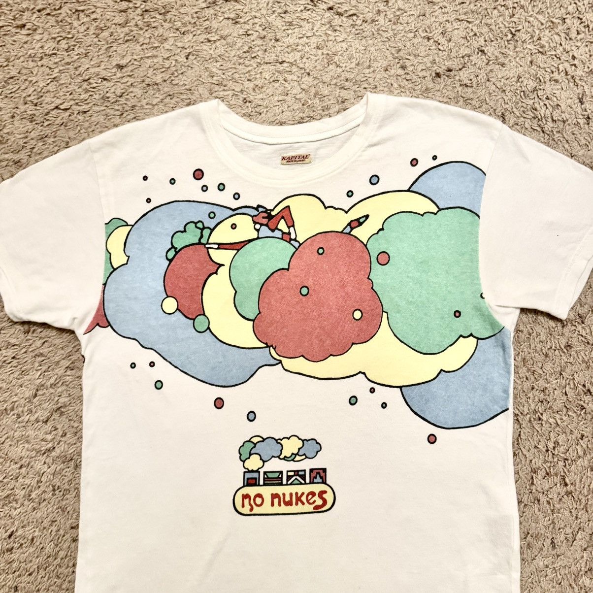 Kapital Kapital No Nukes Art Tee Size US L / EU 52-54 / 3 - 3 Thumbnail