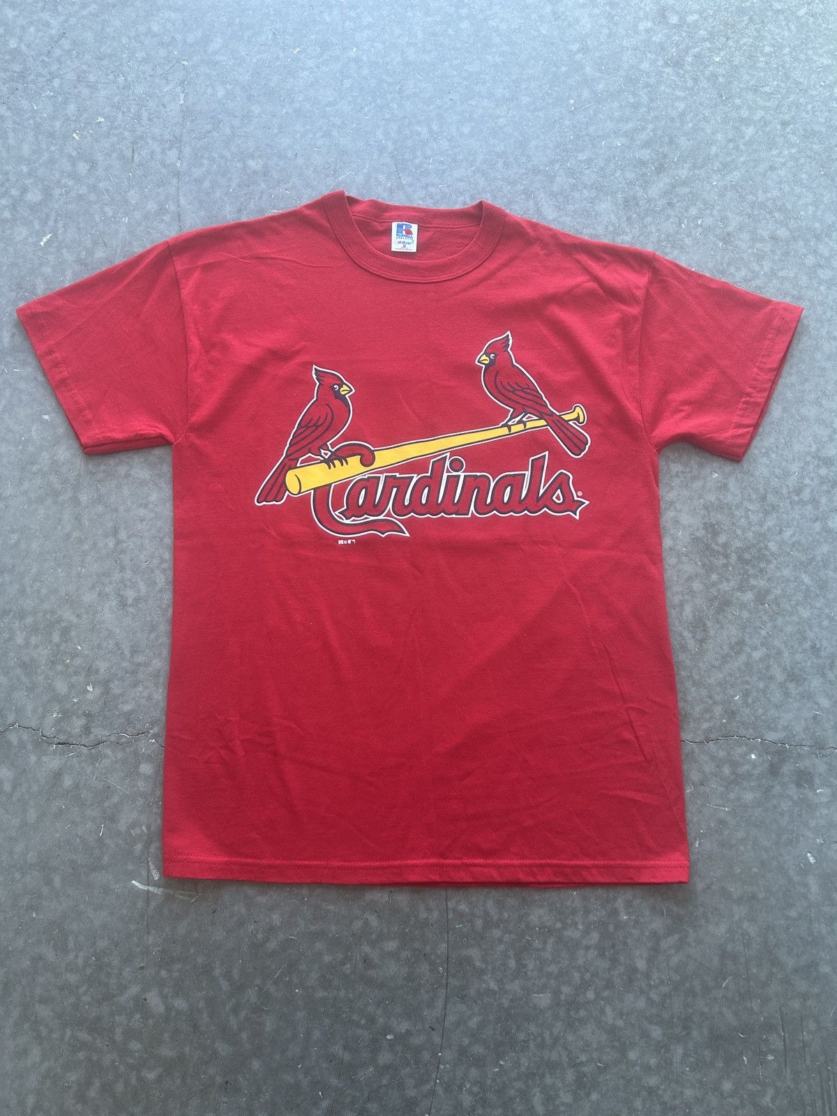 MLB × Russell Athletic × Vintage Vintage Y2K St Louis Cardinals Graphic Tee Size US M / EU 48-50 / 2 - 1 Thumbnail