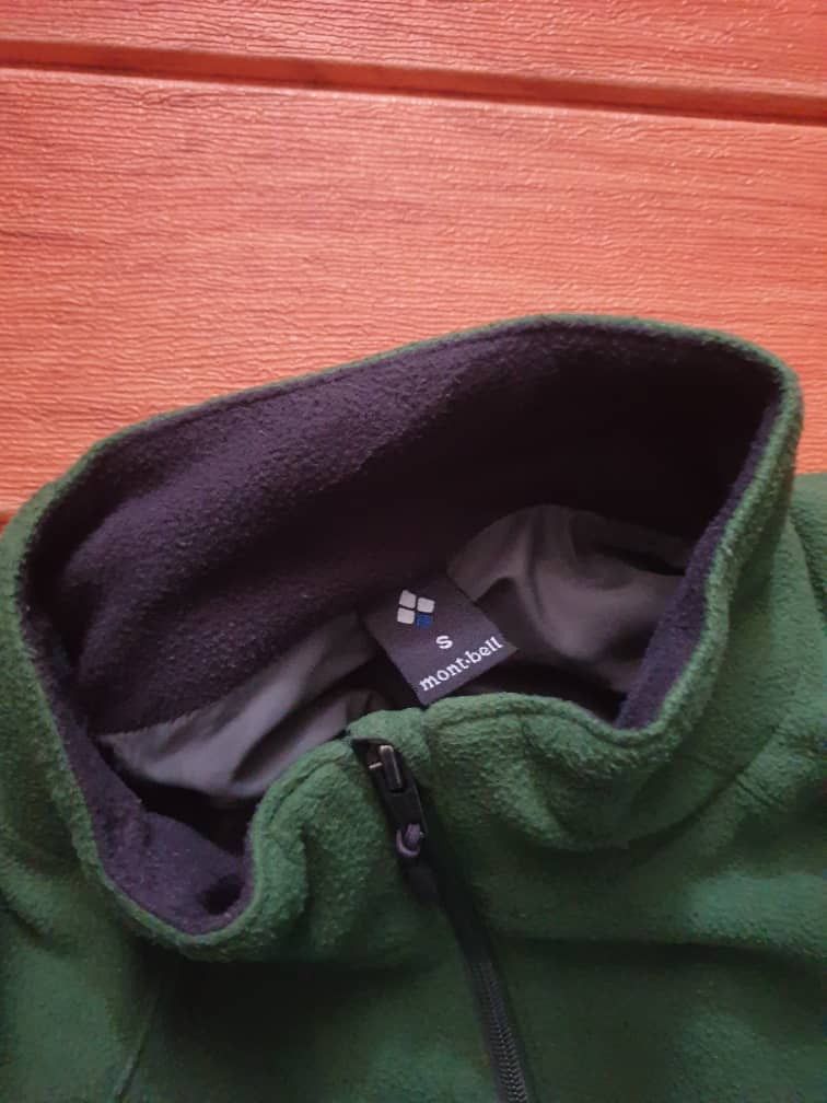 Montbell Montbell green grey zipper up Sweater Size S / US 4 / IT 40 - 2 Thumbnail
