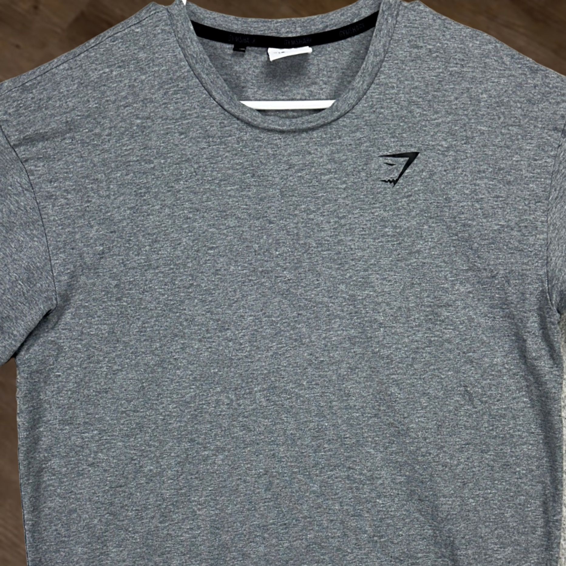 Gymshark Gymshark Mens T-Shirt Short Sleeve Gray Crew Neck Cotton Spandex Regular Fit Breathable Workout Tee Shirt Size US M / EU 48-50 / 2 - 1 Thumbnail