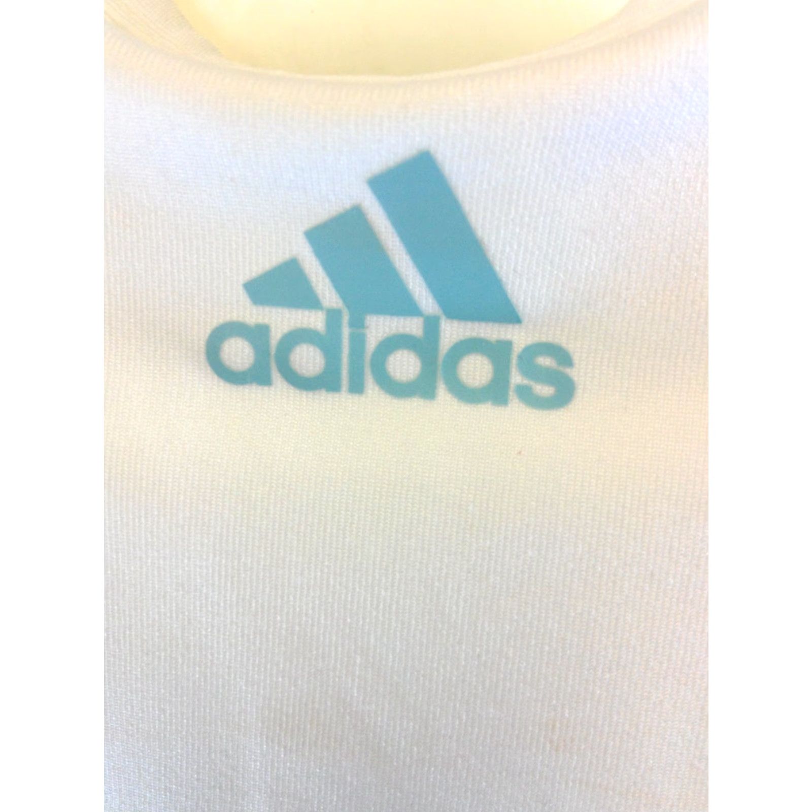 Adidas VINTAGE Adidas ClimaCool Tank Shirt Womens M White Navy Blue 2006 Athletic Activewear Built-in Bra Mens Womens Boys Girls Size M / US 6-8 / IT 42-44 - 2 Thumbnail