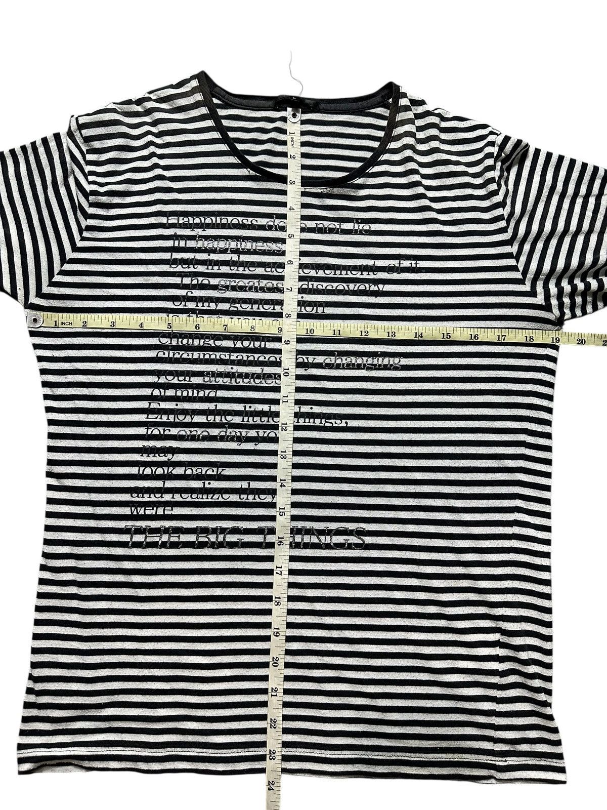 Hysteric Glamour STRIPED POEM LONG SLEEVE IFSIXWASNINE LGB STYLE Size M / US 6-8 / IT 42-44 - 5 Thumbnail