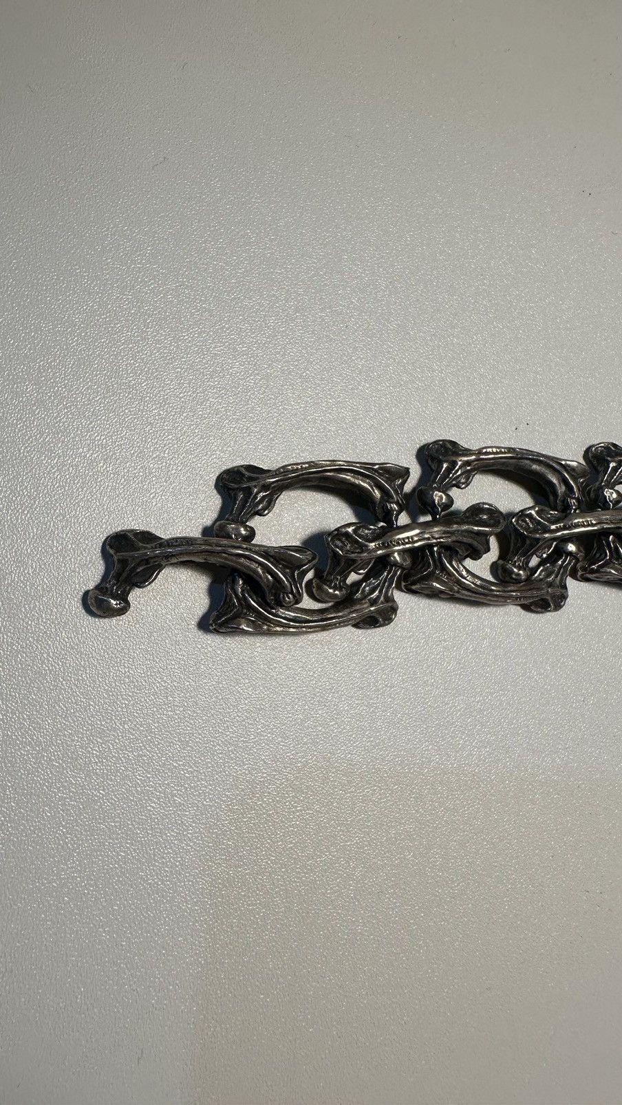 Japanese Vintage Silver Bone bracelet