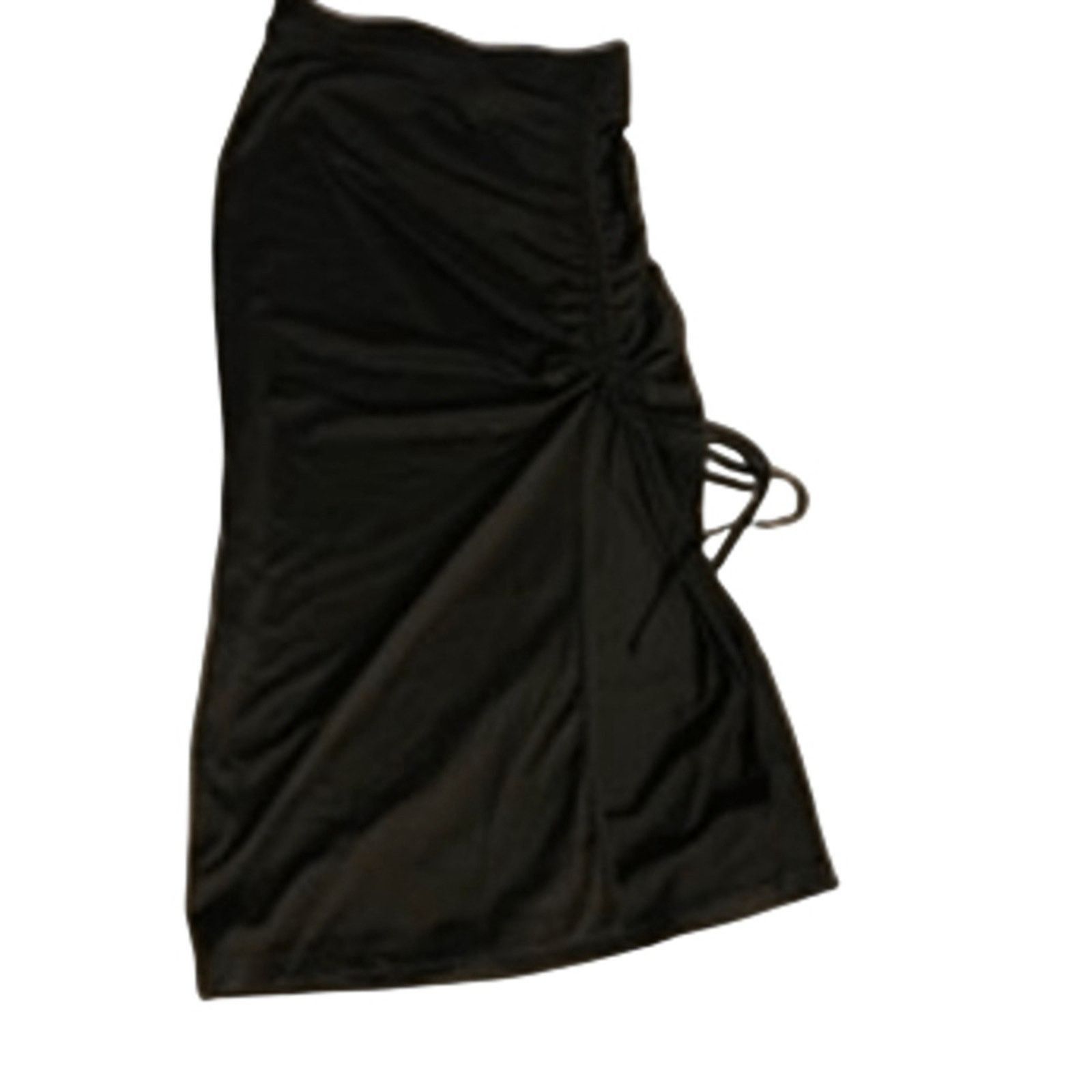 Shein Y2K Strapless Ruched Mini Dress Shein Black XS Size XS / US 0-2 / IT 36-38 - 3 Thumbnail