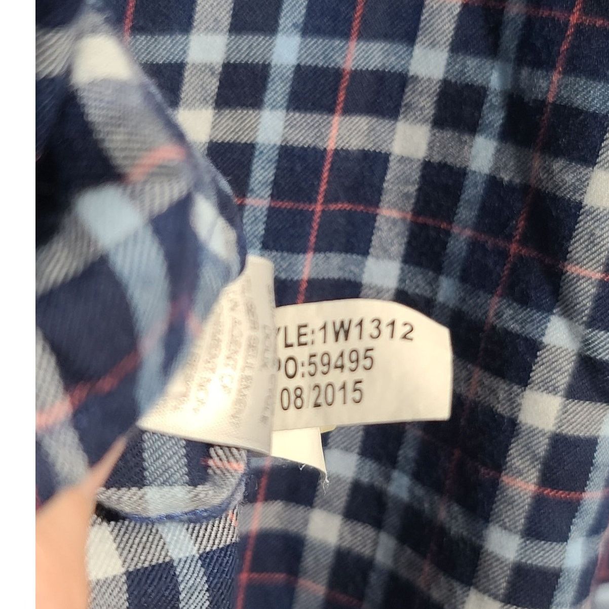 Vineyard Vines Vineyard Vines Blue Check Classic Fit Tucker Flannel Shirt Size US S / EU 44-46 / 1 - 6 Thumbnail
