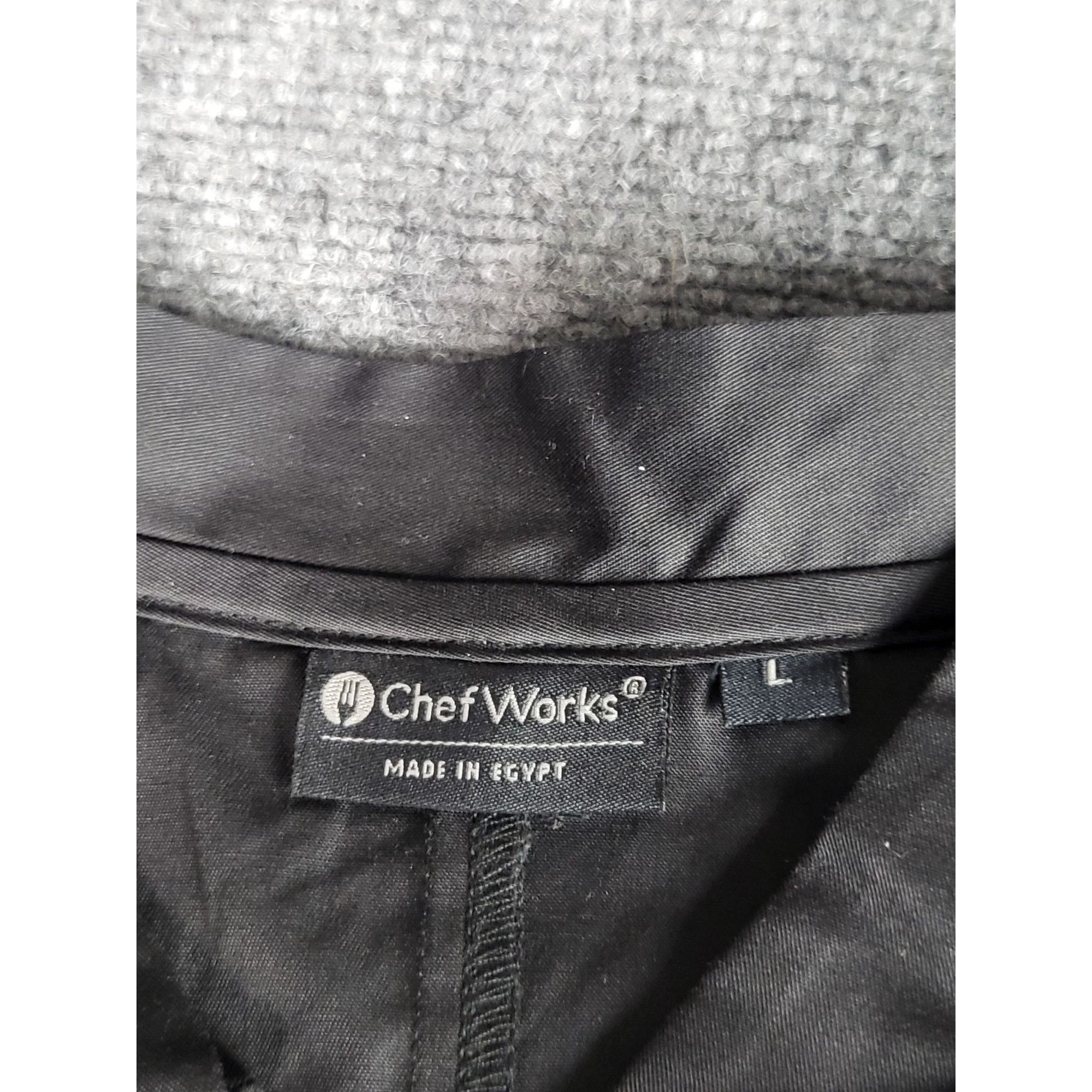 Other Fuzzy Taco Shop Work Shirt Men Sz L Button Up Chef Works Bla Size US L / EU 52-54 / 3 - 8 Thumbnail