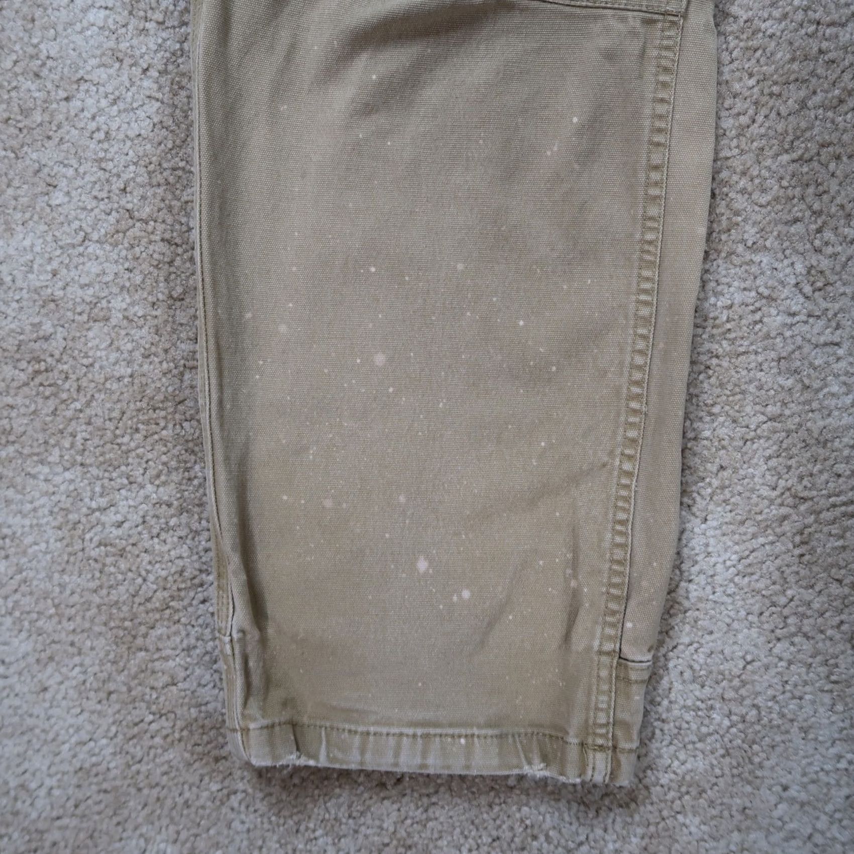 Eddie Bauer Eddie Bauer Pants Straight Leg Khaki Beige 34x30 Men’s Canvas Distressed Casual Workwear Size US 34 / EU 50 - 2 Thumbnail
