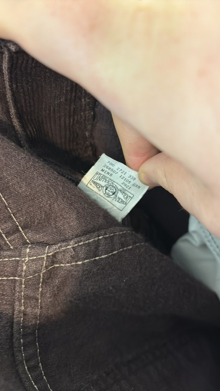 L.L. Bean × Vintage Vintage LL Bean Corduroy Pants Size US 38 / EU 54 - 4 Thumbnail