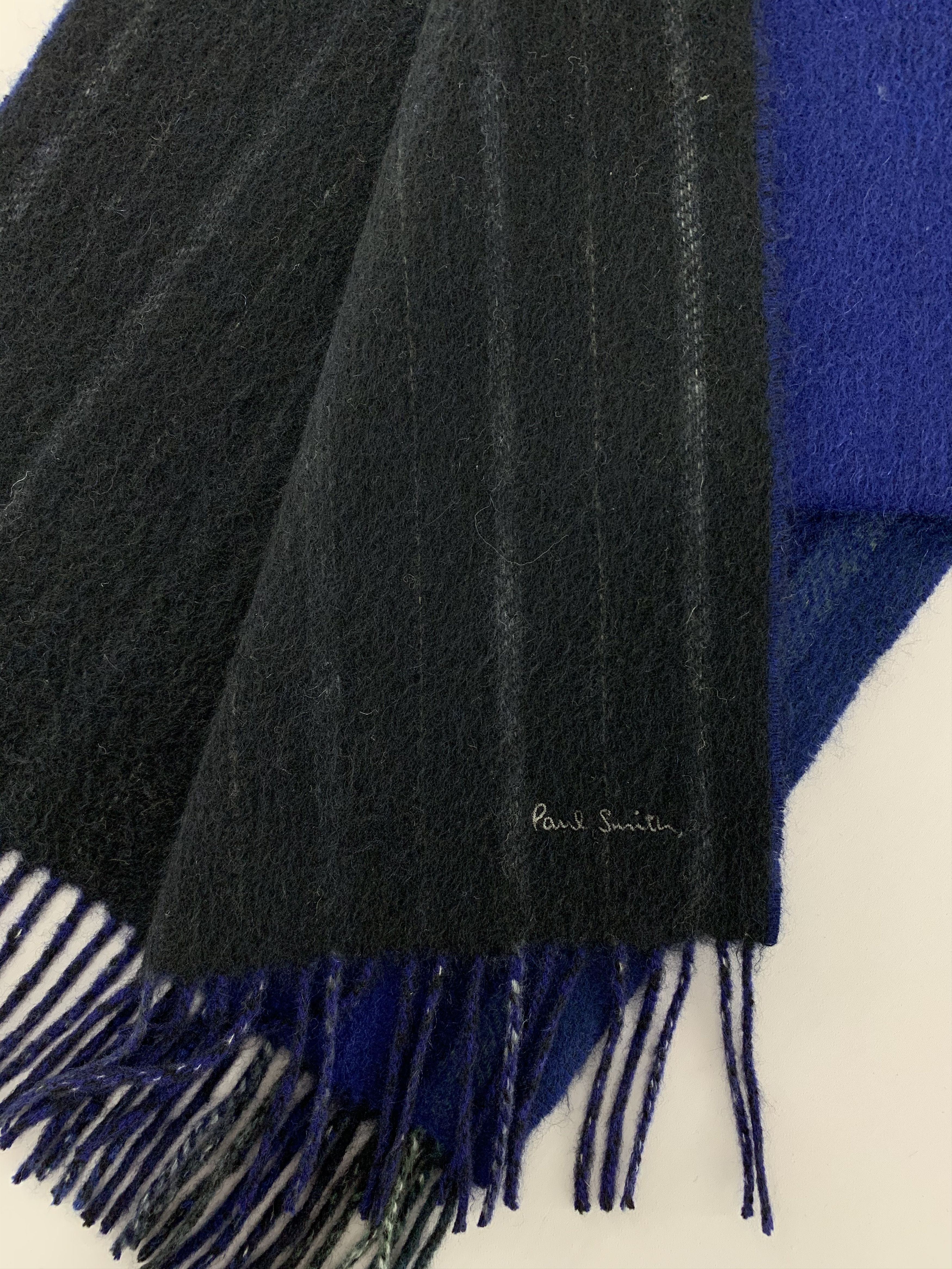 Paul Smith Paul Smith Scarf Wool Muffler Neck Wrap BL4409 Size ONE SIZE - 4 Thumbnail