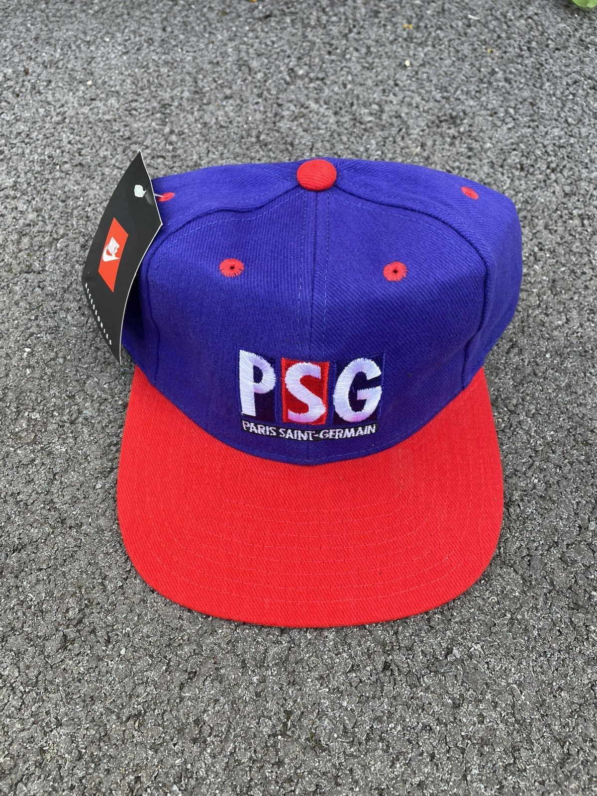 Nike Very rare vintage nike hat cap psg football 80s new VHTF! Size ONE SIZE - 1 Thumbnail