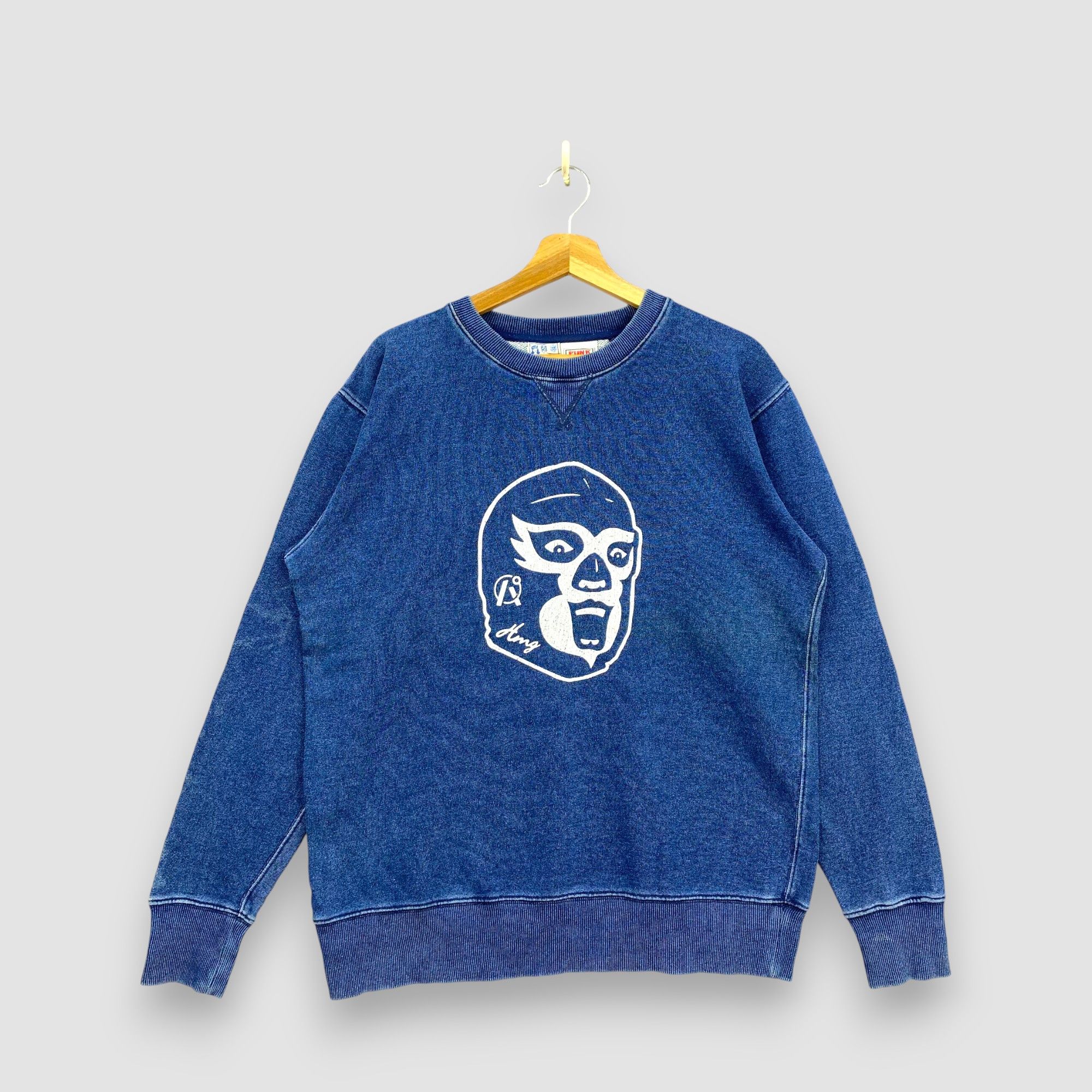 Japanese Brand Vintage Haoming X Punk Drunkers Pullover Graphic Sweatshirt Size US M / EU 48-50 / 2 - 1 Thumbnail