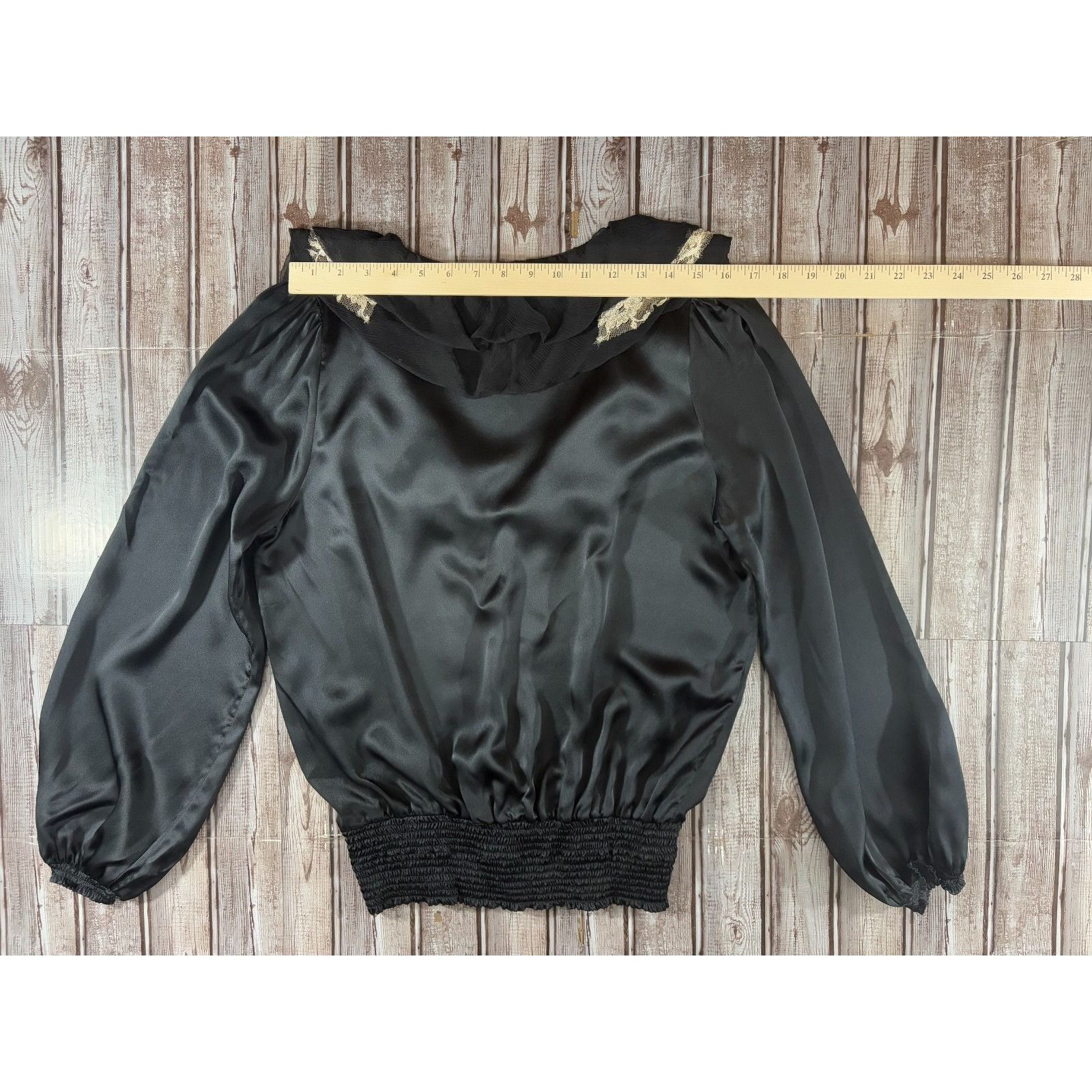 Other Vanita Rosa Atelier Paris St Barth 100% satin silk top blous Size ONE SIZE - 7 Thumbnail